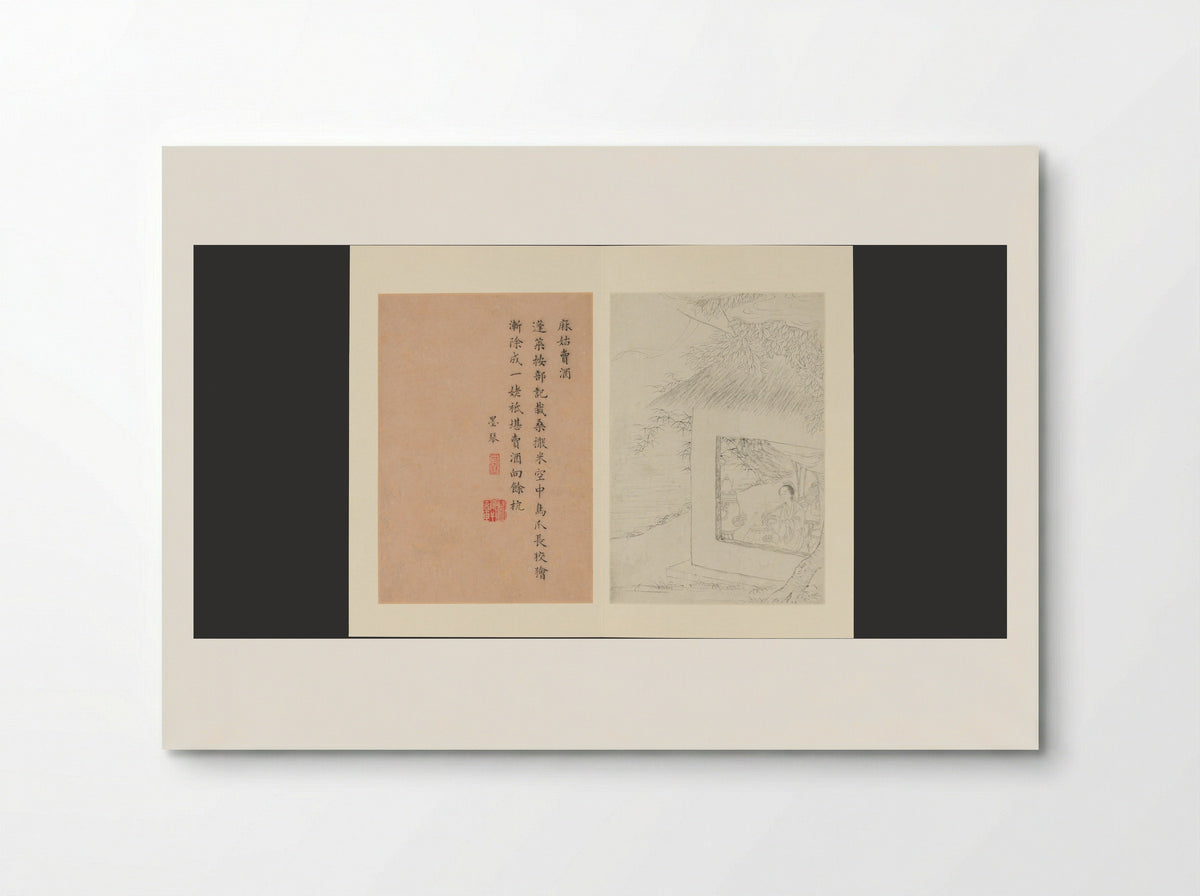 Famous Women (Album Leaf) - Gai Qi - Poster