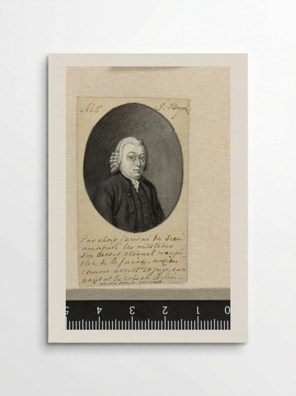 Portret van Mr. Jan Otto Bagelaar - Ernst Willem Jan Bagelaar - Poster