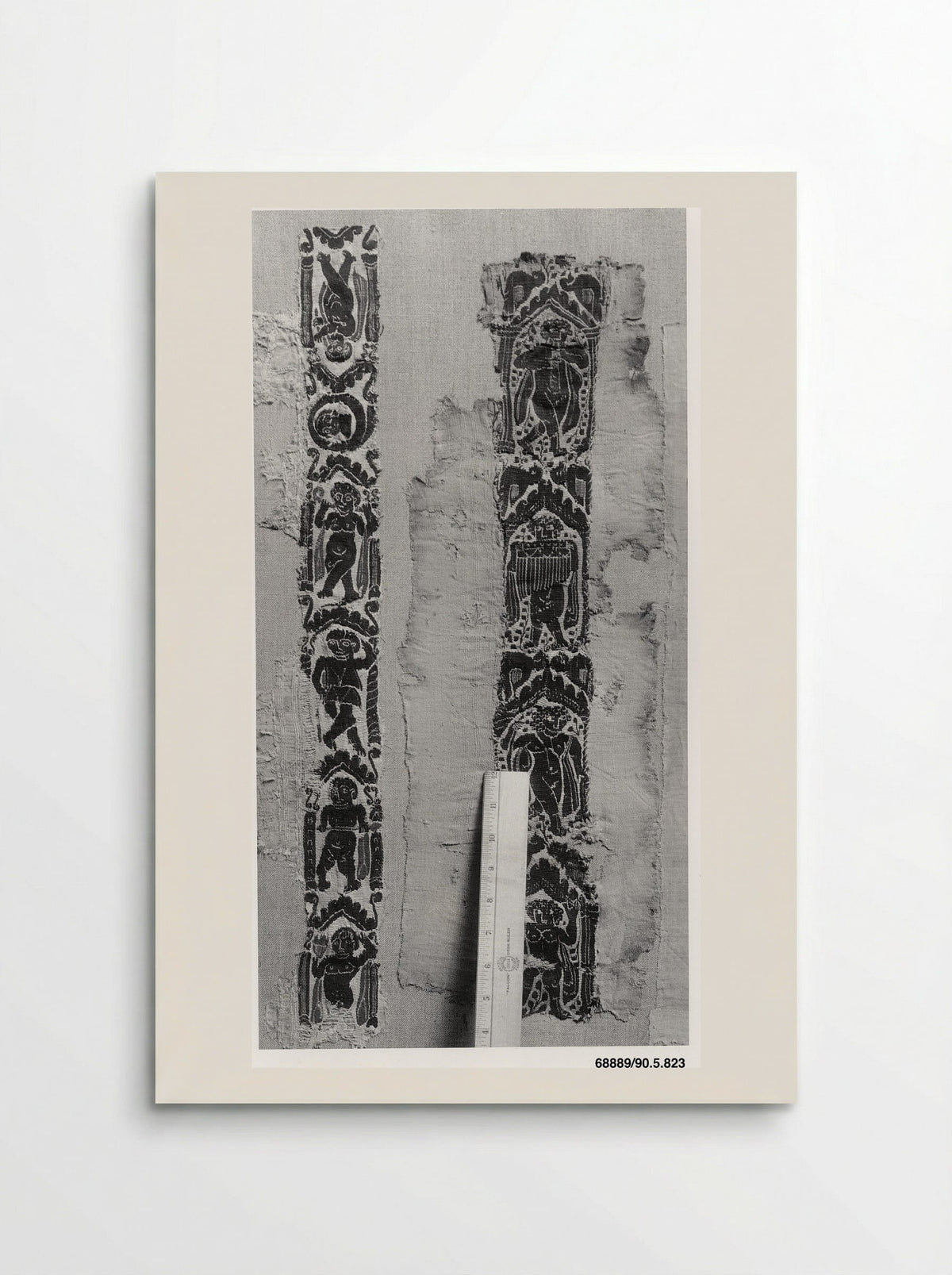Untitled (Fragment of a Decorative Band, Leather) - Fine Art Print - Poster