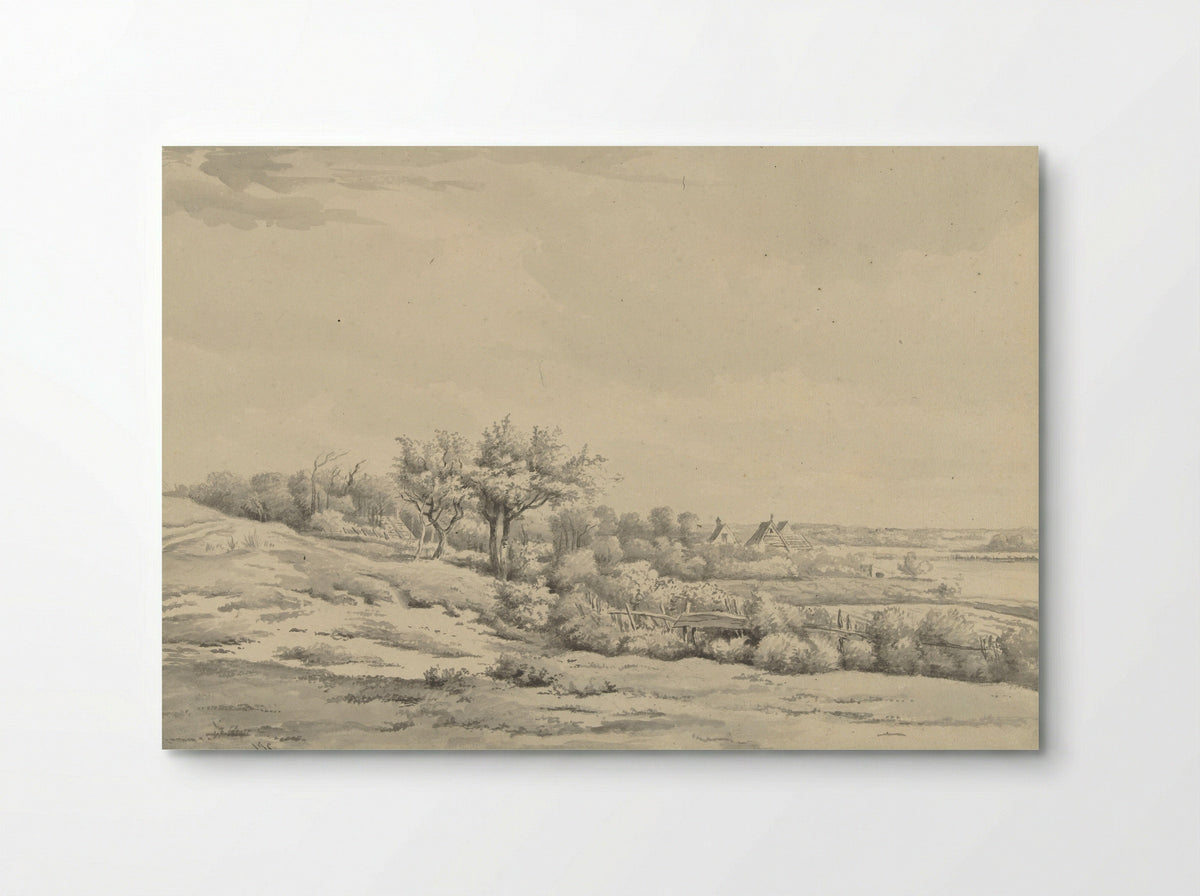 Landschap (Wooded Path with Figures) - Arnoldus Johannes Eymer - Poster