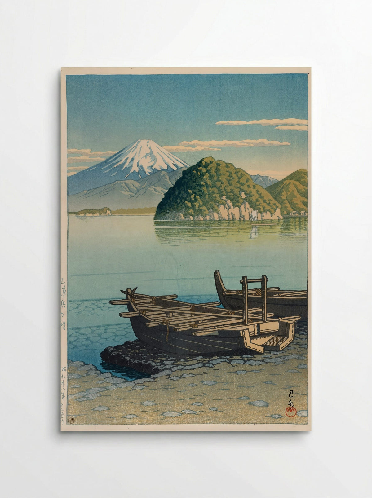 Morning at Mito Beach - Hasui Kawase - Poster