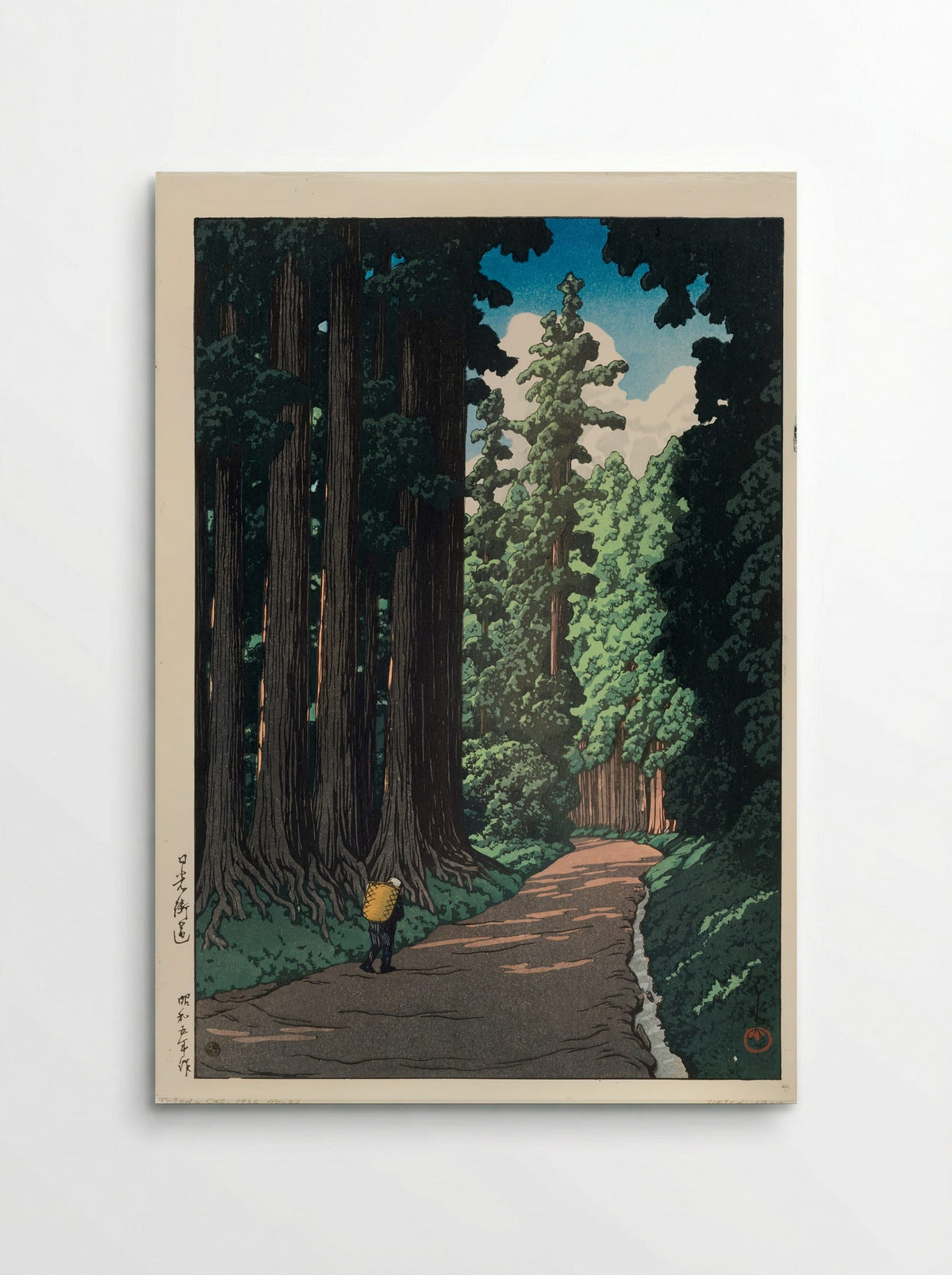 The Road to Nikko - Hasui Kawase - Poster