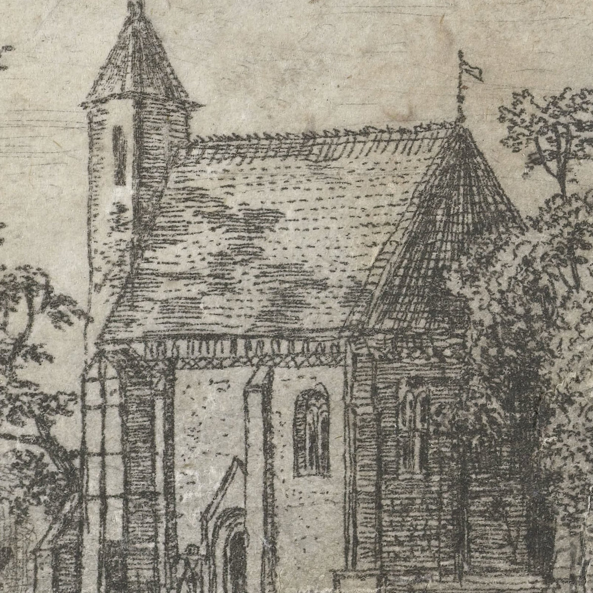 Kleine kapel - Jan Ruyscher - Artwork detail