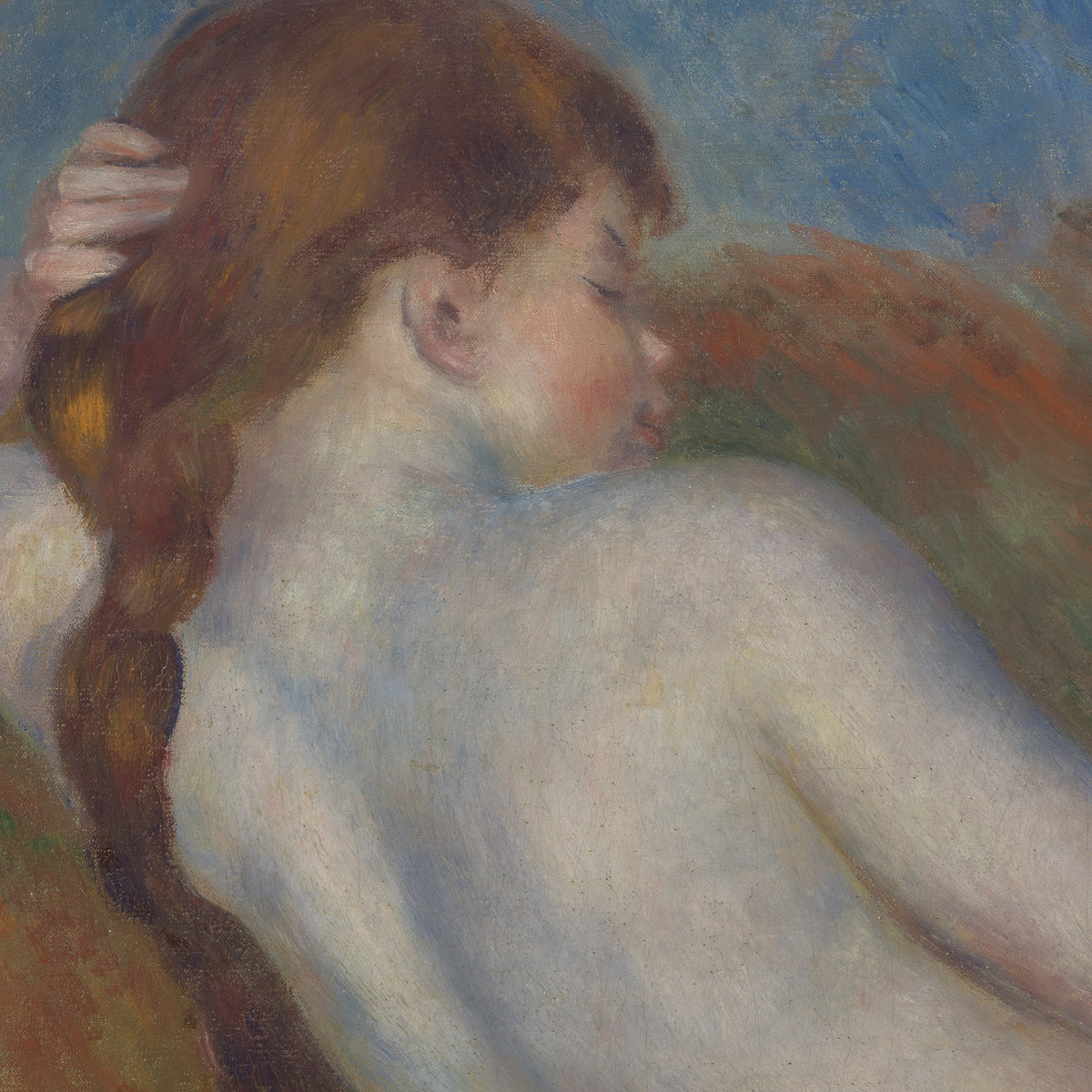 Reclining Nude - Pierre-Auguste Renoir - Artwork detail
