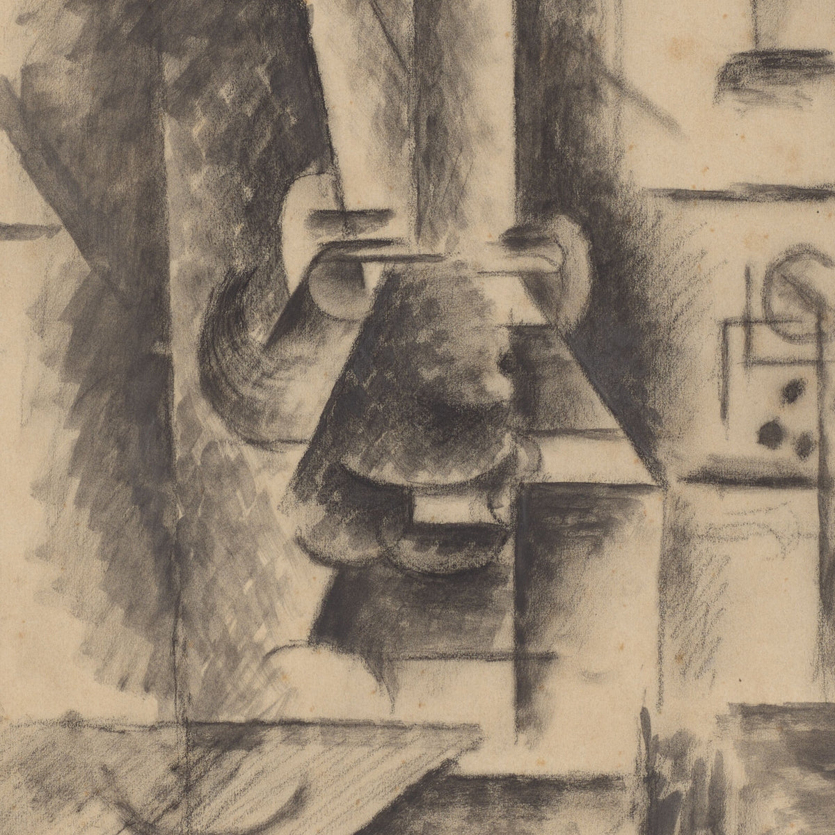 Man with a Pipe - Pablo Picasso - Artwork detail