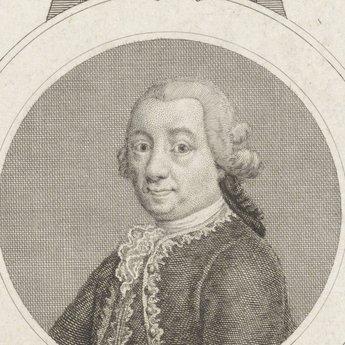 Portrait of Pietro Antonio Crevenna - Reinier Vinkeles - Artwork detail