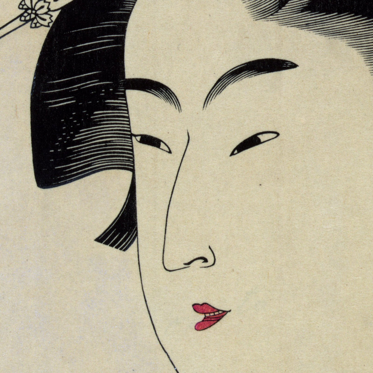 Naniwaya Okita - Kitagawa Utamaro - Artwork detail