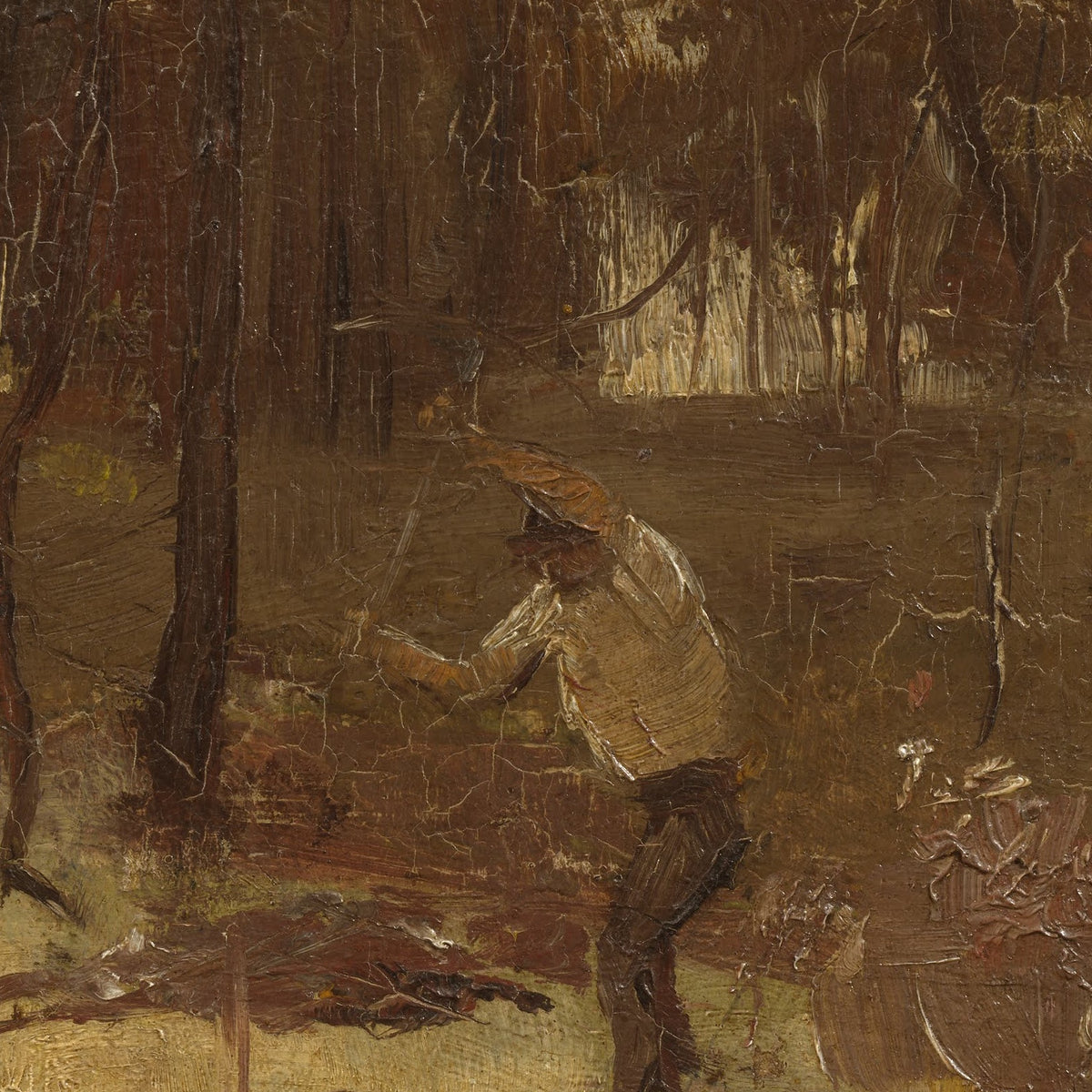 Charcoal Burners - Tom Roberts - Artwork detail