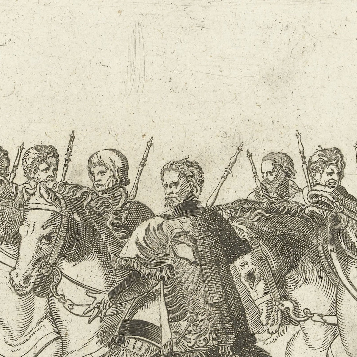 Hoffunctionarissen van Karel V, plaat 13 - Nicolaas Hogenberg - Artwork detail