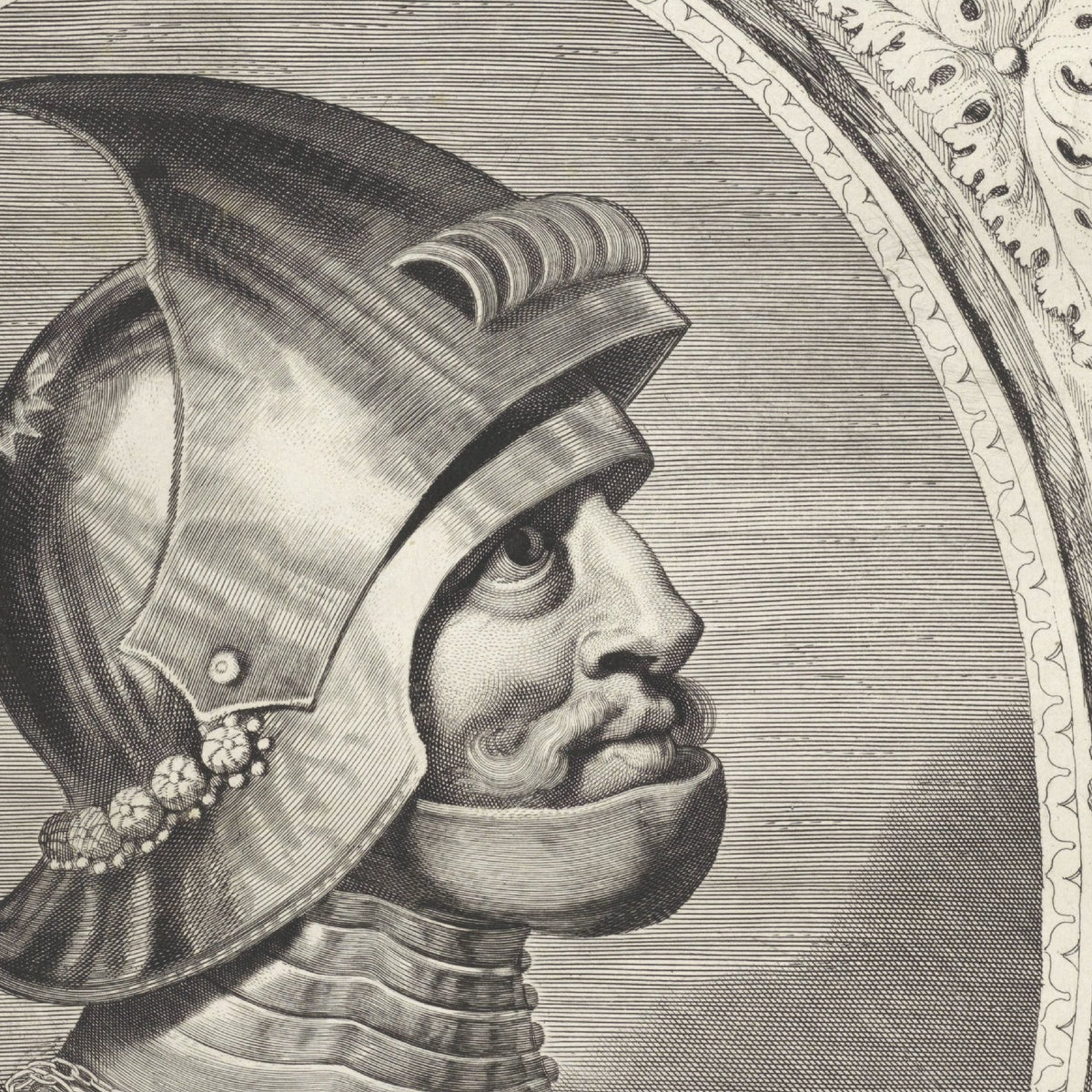Portret van Floris I, graaf van Holland - Cornelis Visscher (II) - Artwork detail