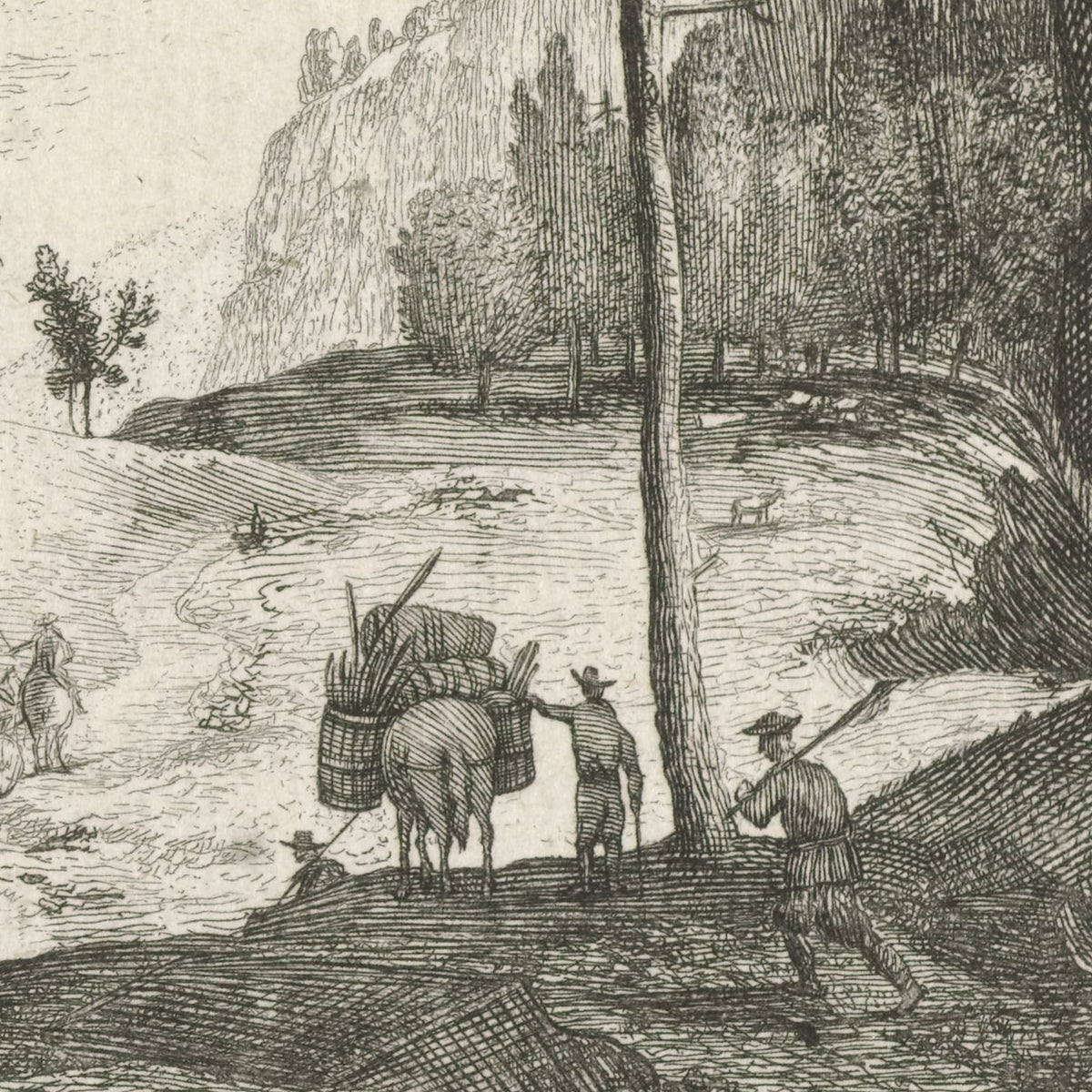 Weg in een berglandschap - Roelant Roghman - Artwork detail