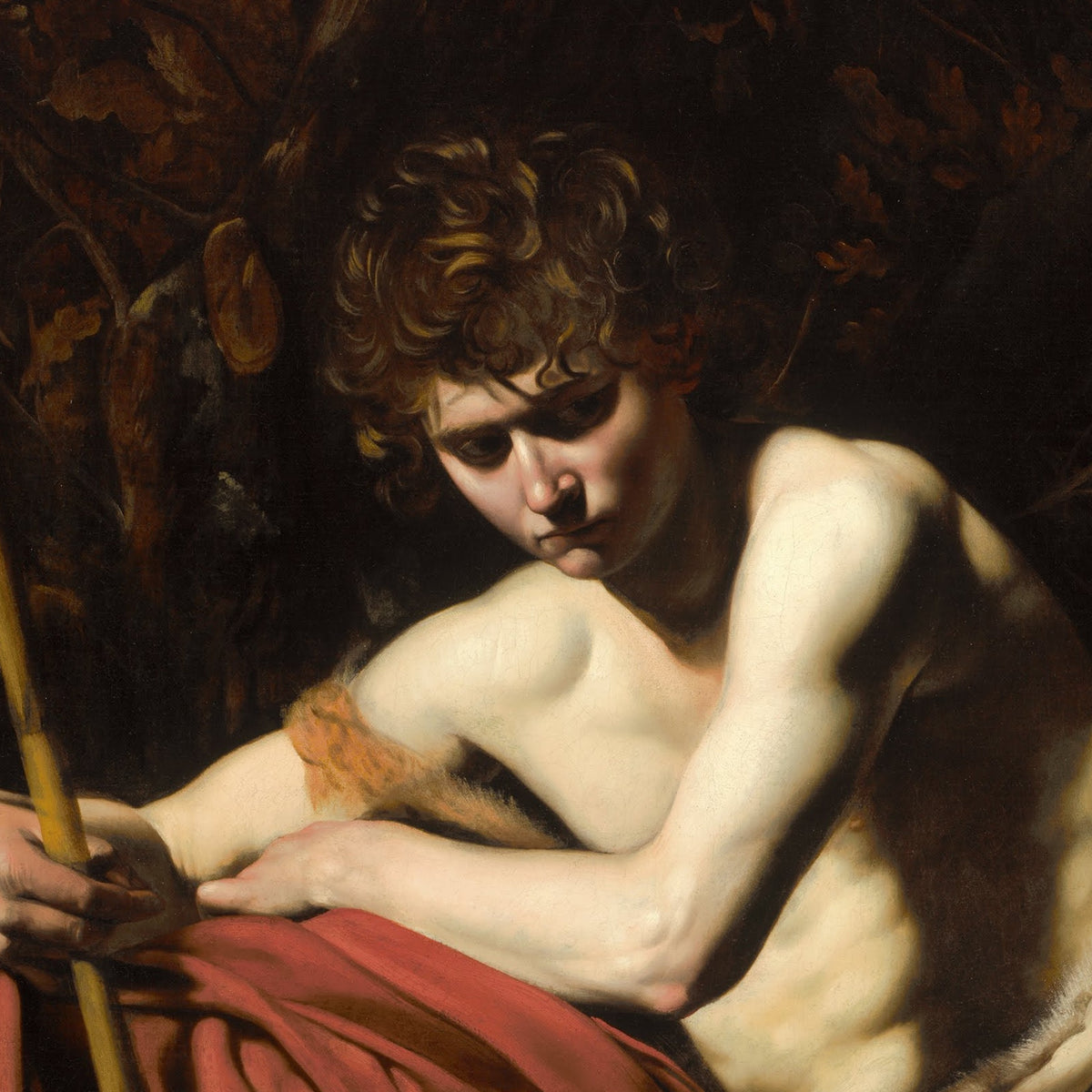 John the Baptist - Caravaggio - Artwork detail