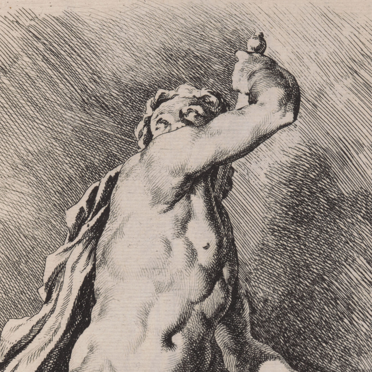 Gaul Killing his Wife and Himself - Jan de Bisschop - Artwork detail