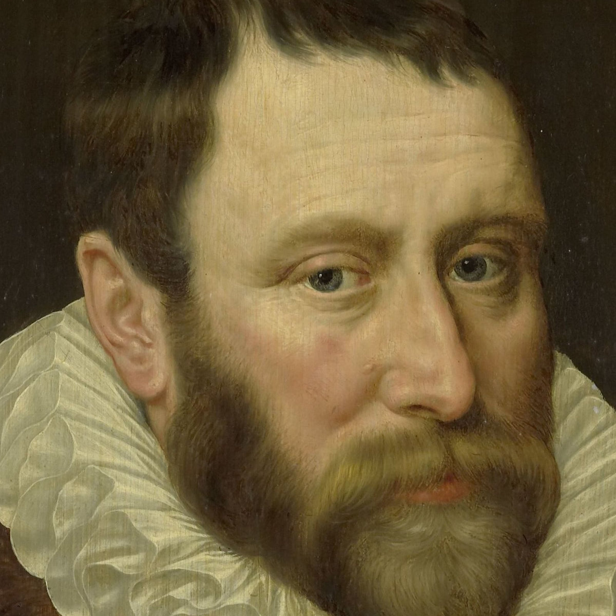 Portret van Jacob Bas Claesz - Adriaen Thomasz. Key - Artwork detail