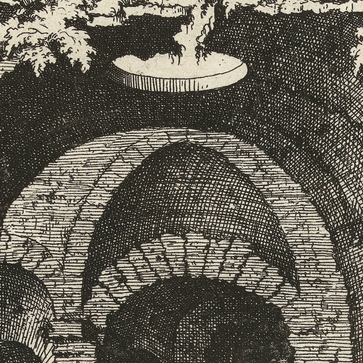 Gezicht op een ruïne te Rome - Hieronymus Cock - Artwork detail