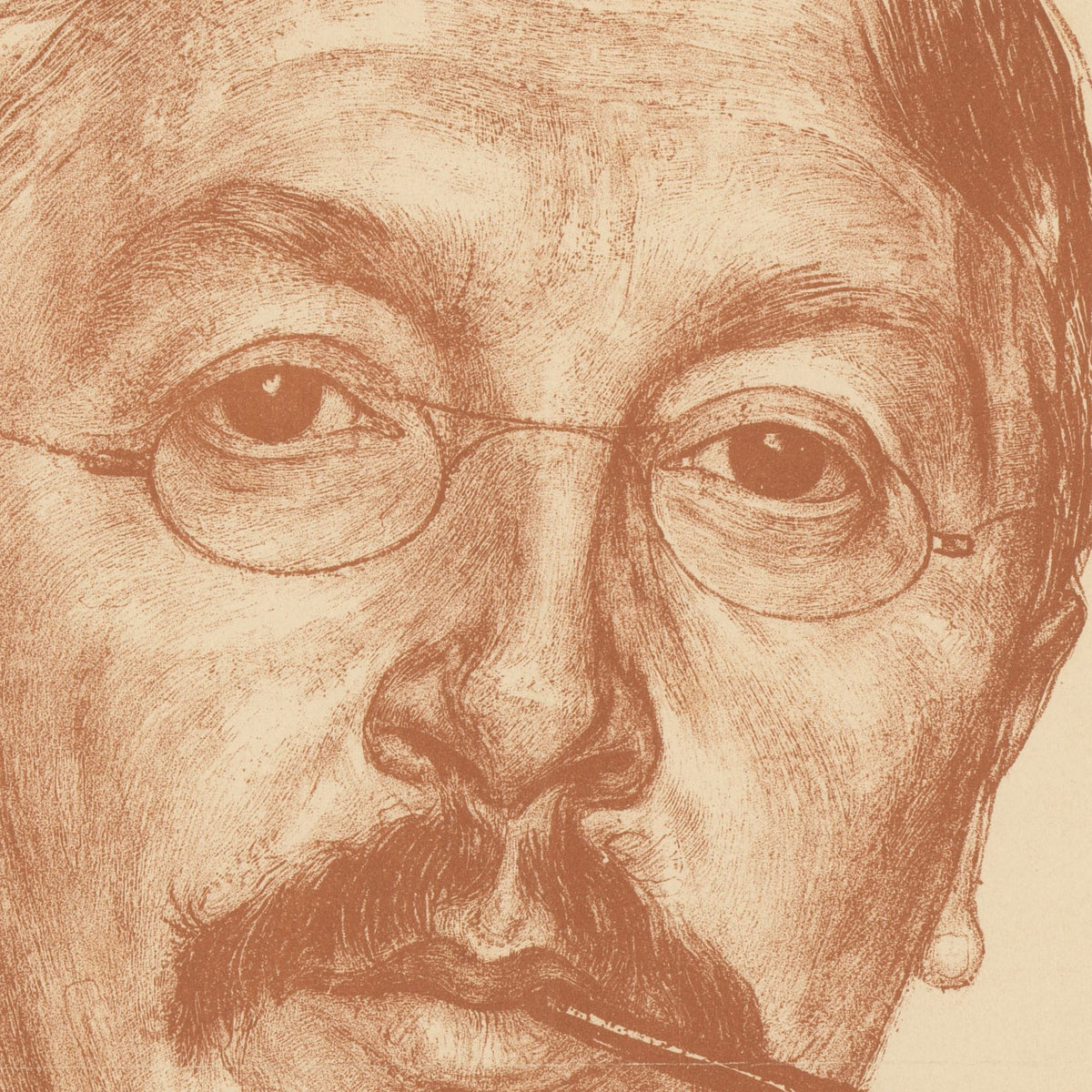 Portret van de schilder Maurits van der Valk - Jac van Looij - Artwork detail