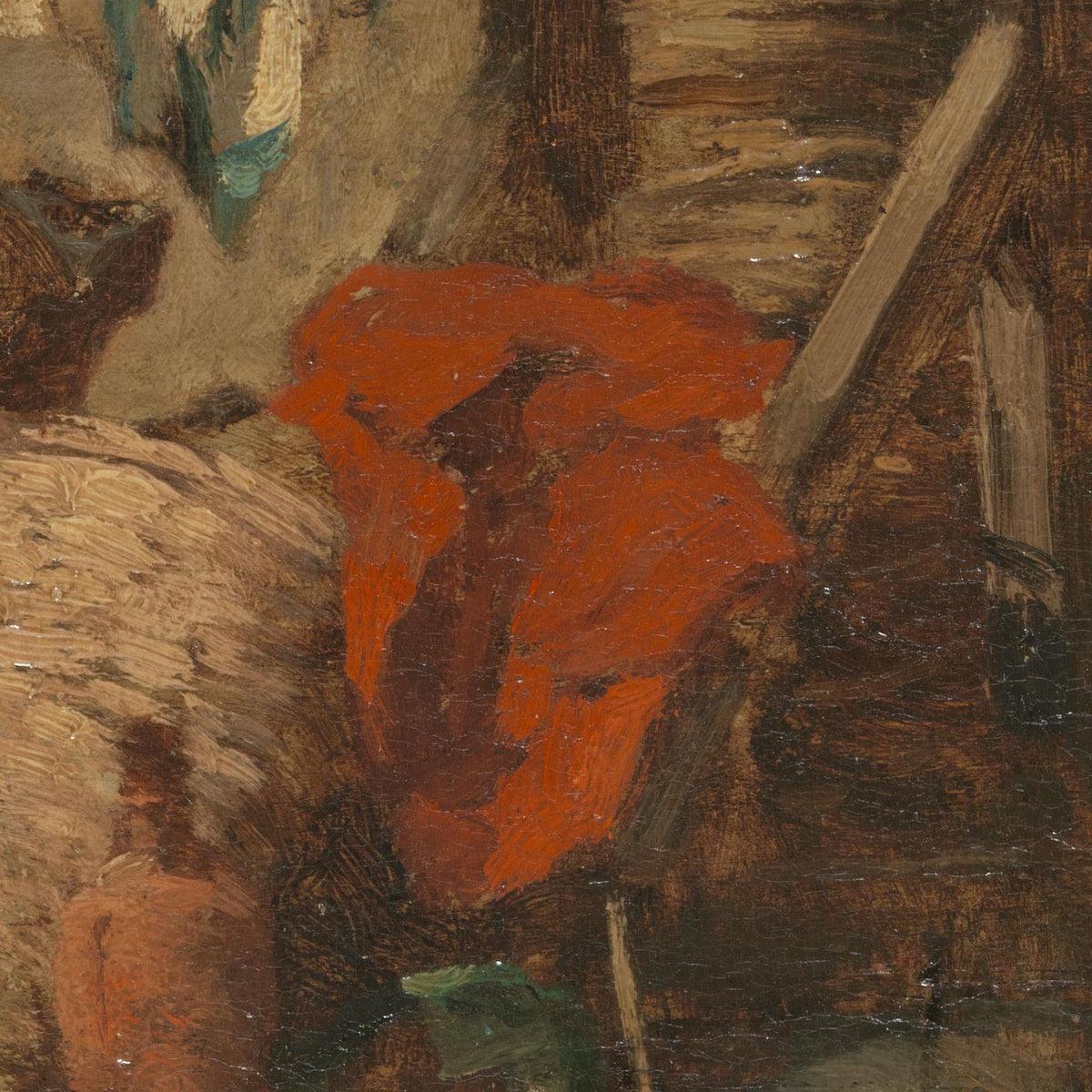 Strandgezicht met kaapstanders - Constant Troyon - Artwork detail