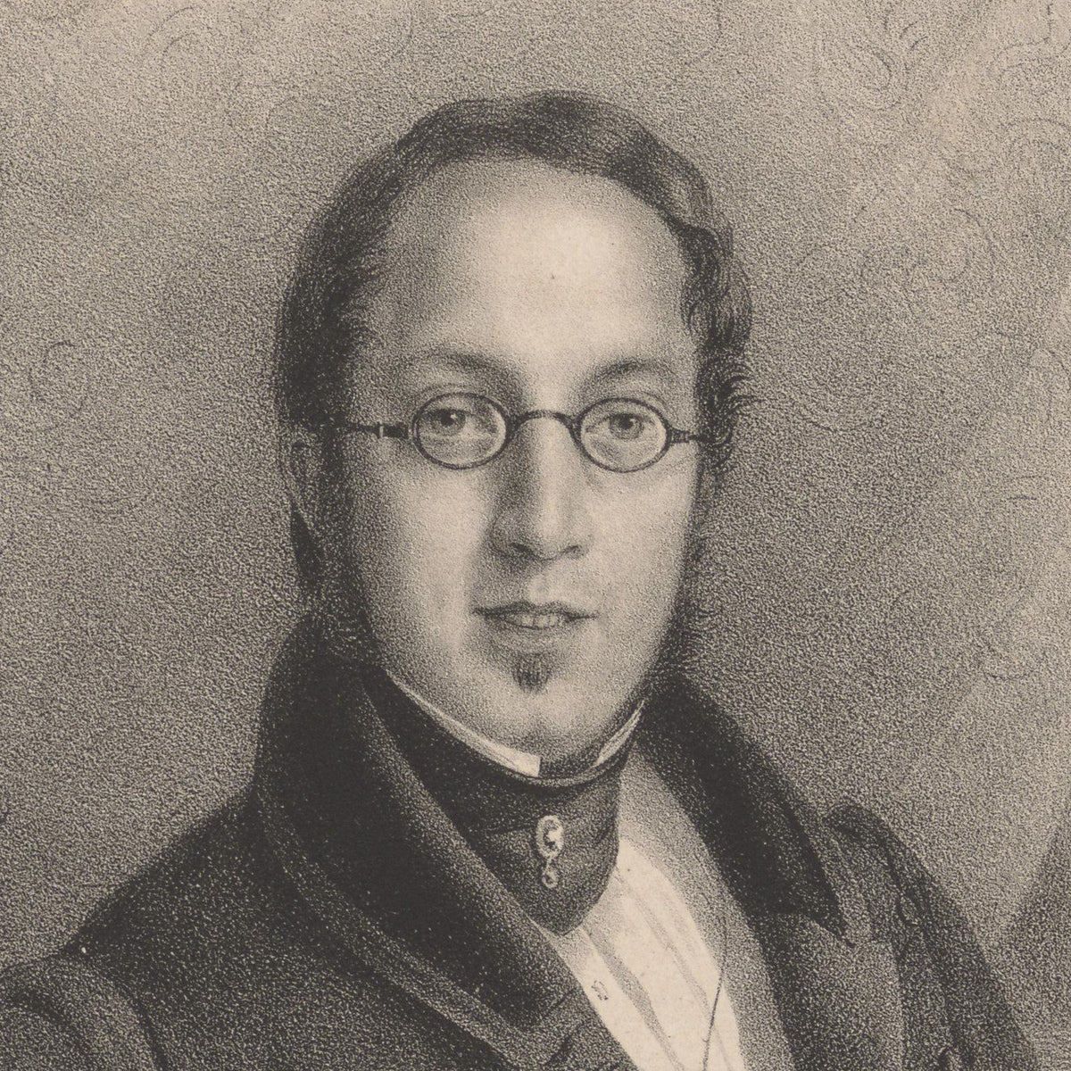 Portret van Johannes Jacobus Franciscus Wap - Hilmar Johannes Backer - Artwork detail