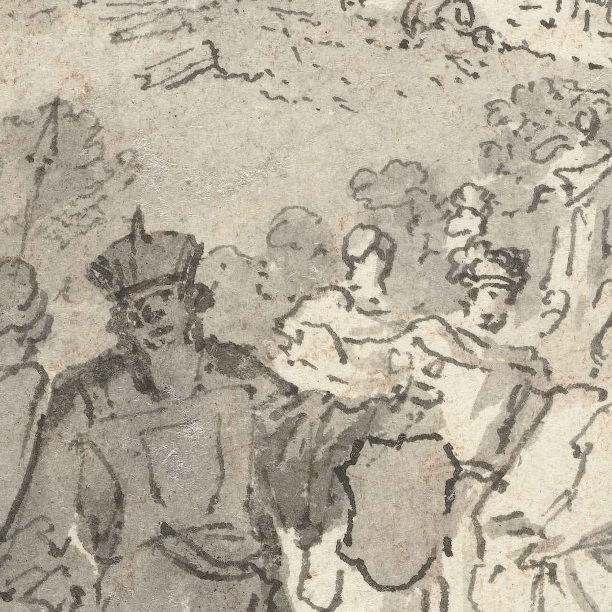 Graflegging (The Entombment) - Jan Goeree - Artwork detail