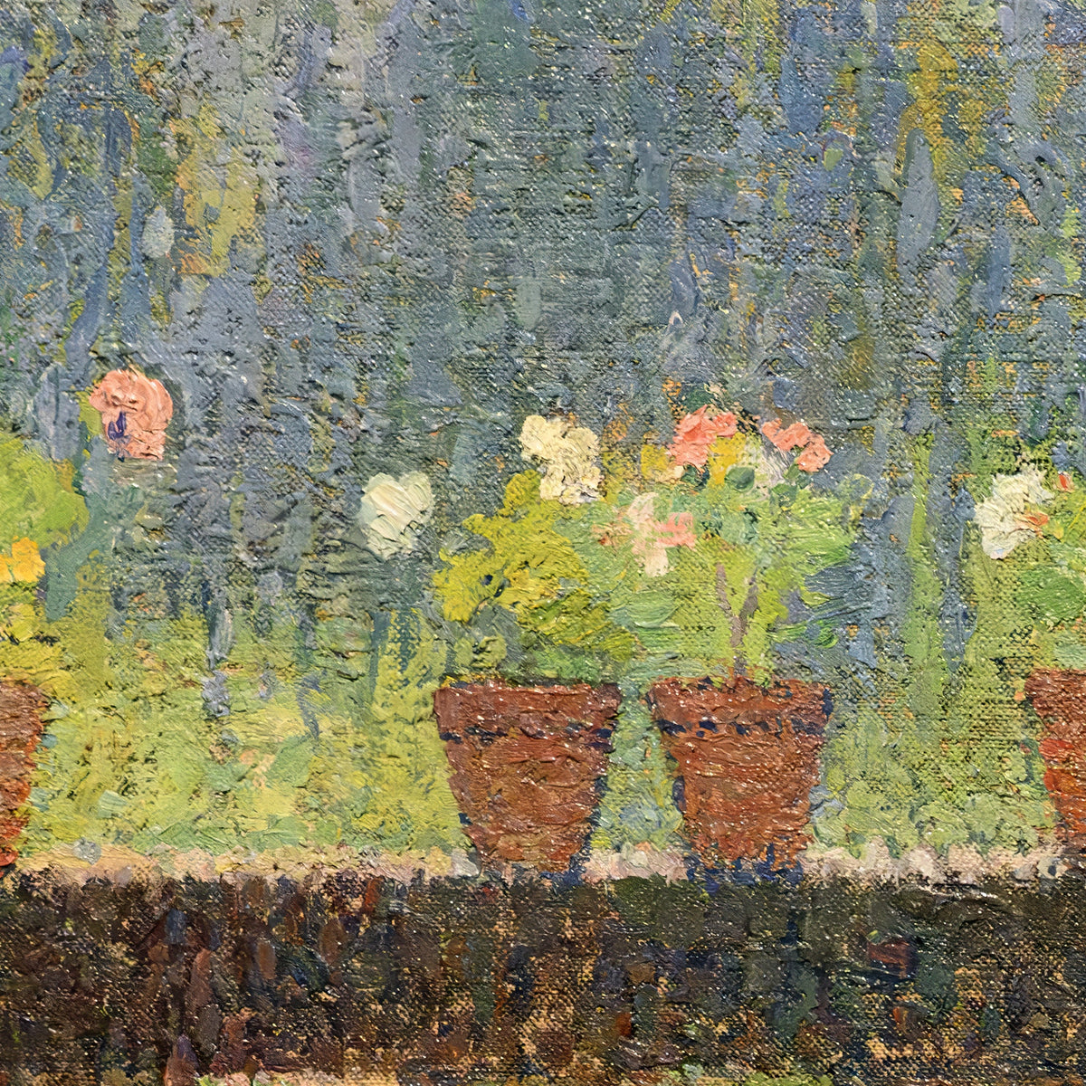 View of the Terrasse de Marquayrol, Labastide du Vert - Henri Martin - Artwork detail