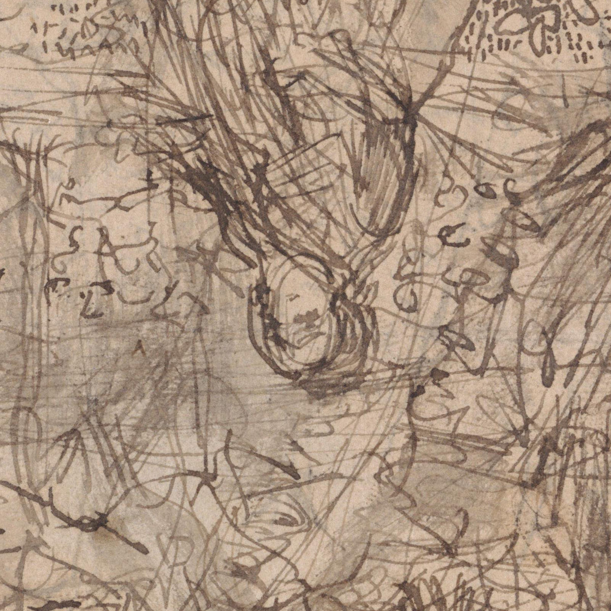 Moeder met kind in een tuin - Edzard Koning - Artwork detail