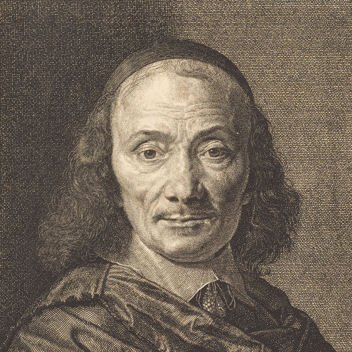 Portrait of Antoine Vitré - Jean Morin - Artwork detail