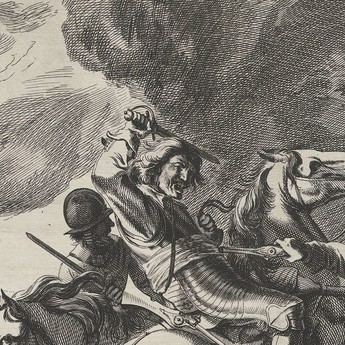 Gevecht bij Lens - Pieter Nolpe - Artwork detail
