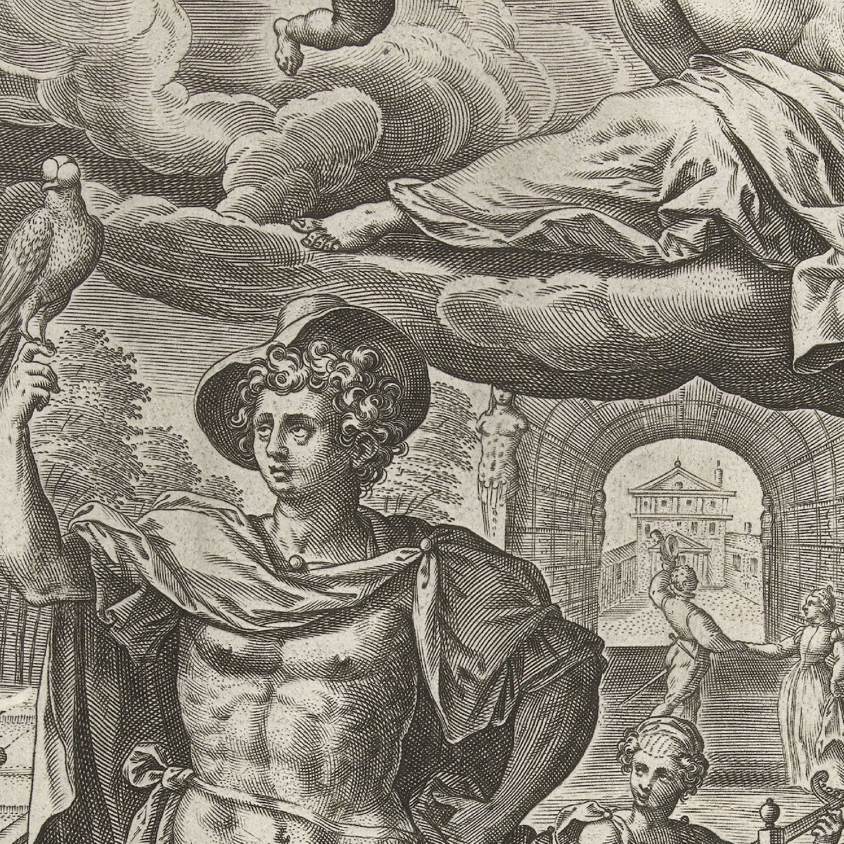 Youth Under the Influence of Venus - Gerard de Jode - Artwork detail