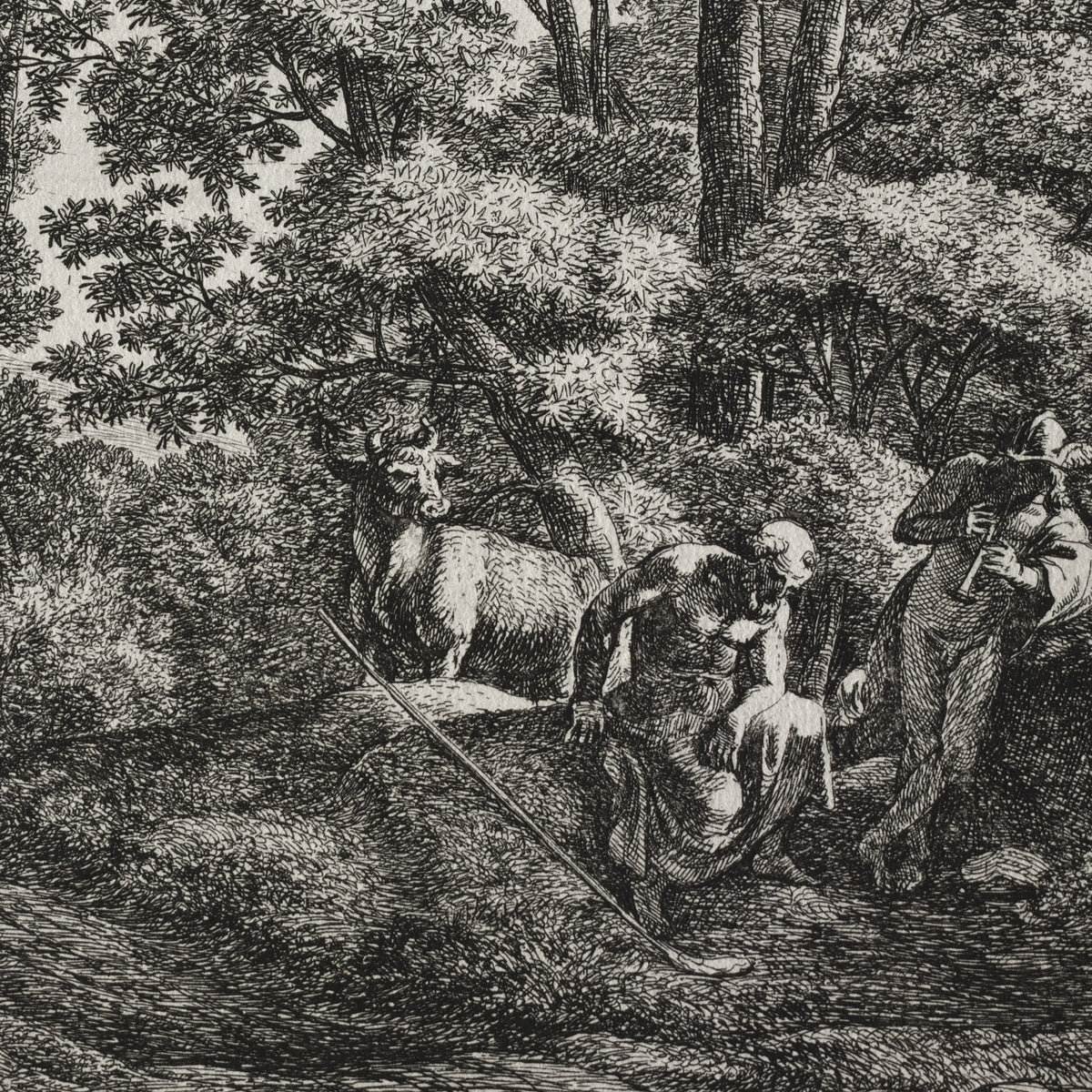 Mercury and Argus - Anthonie Waterloo - Artwork detail