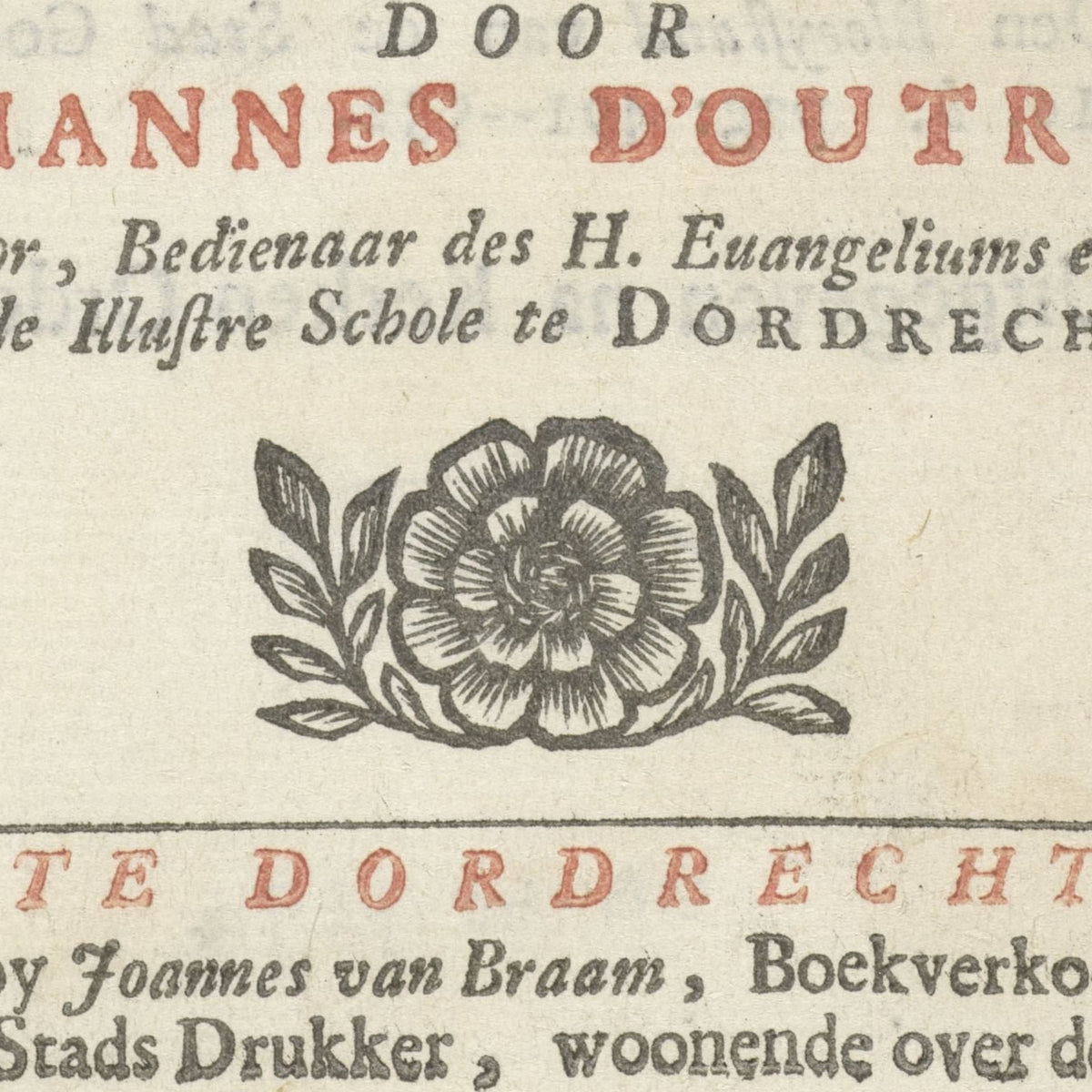 Title Page for De ziels-opheffing - Arnold Houbraken - Artwork detail
