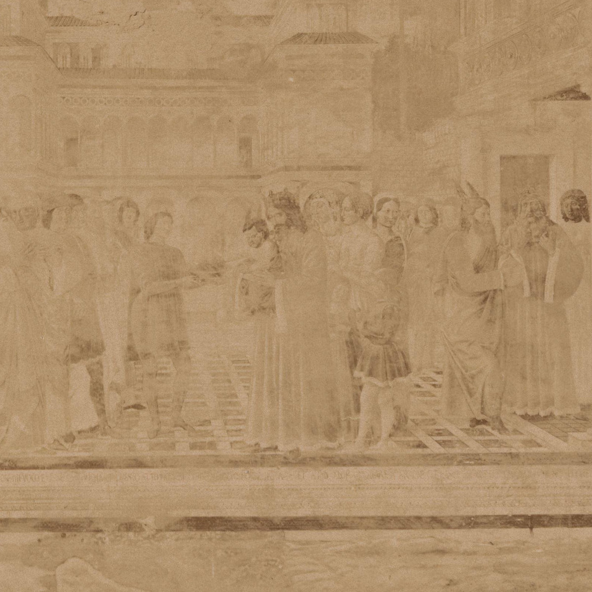 Youth and First Miracles of Moses - Fratelli Alinari - Artwork detail
