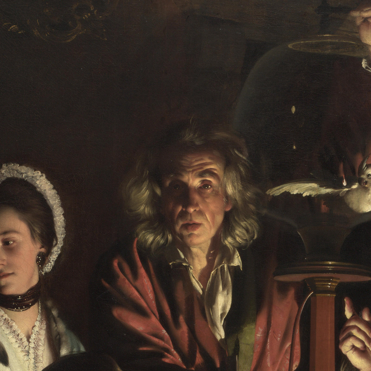 An Experiment on a Bird in the Air Pump - Joseph Wright of Derby - Artwork detail