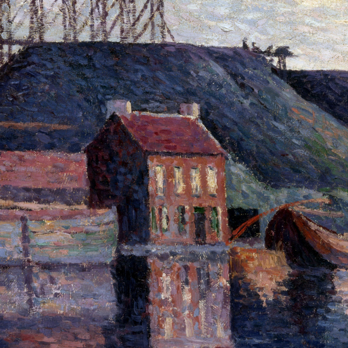 Les Terrils De Sacré Madame - Maximilien Luce - Artwork detail