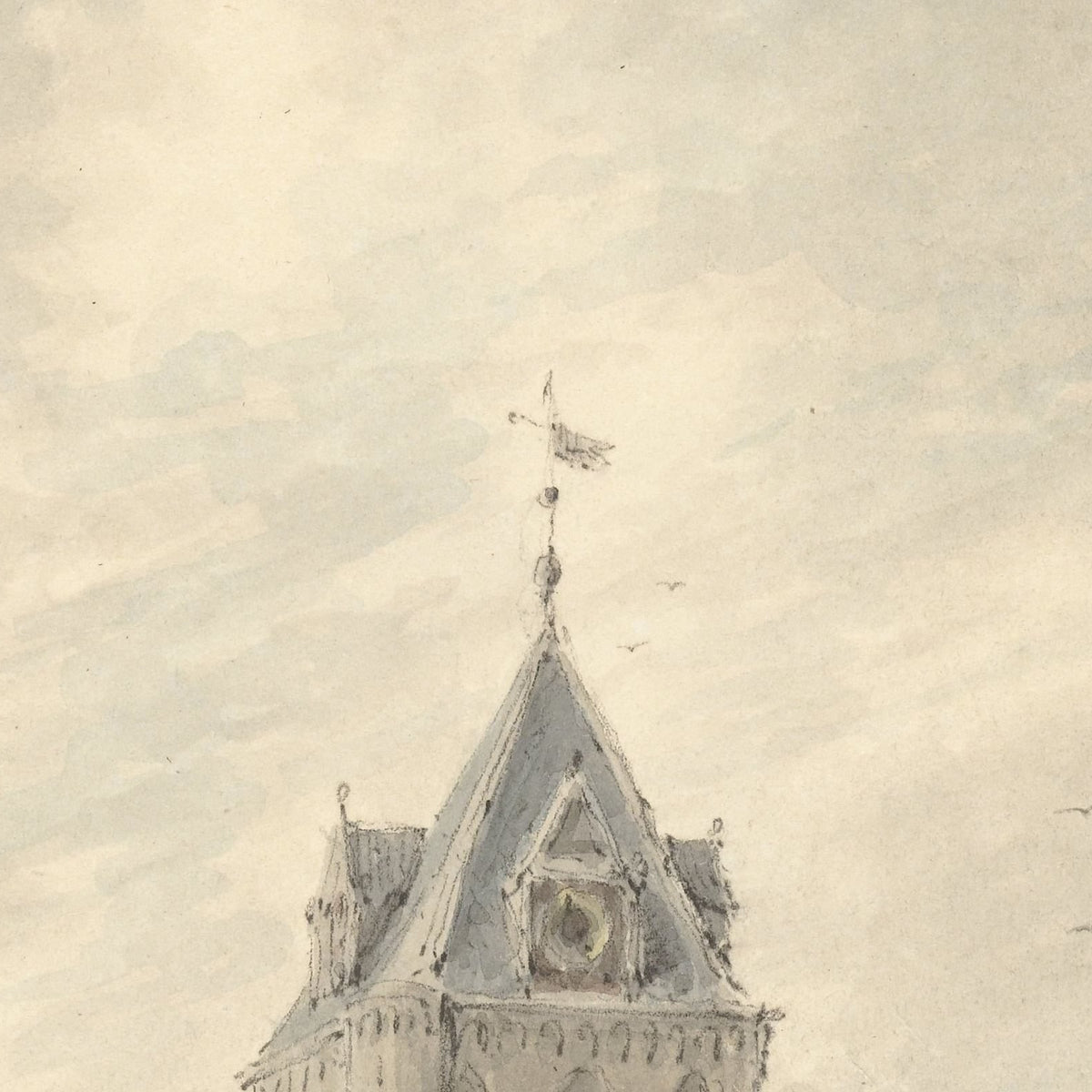 Het stadhuis van Delft - Johannes Jelgerhuis - Artwork detail