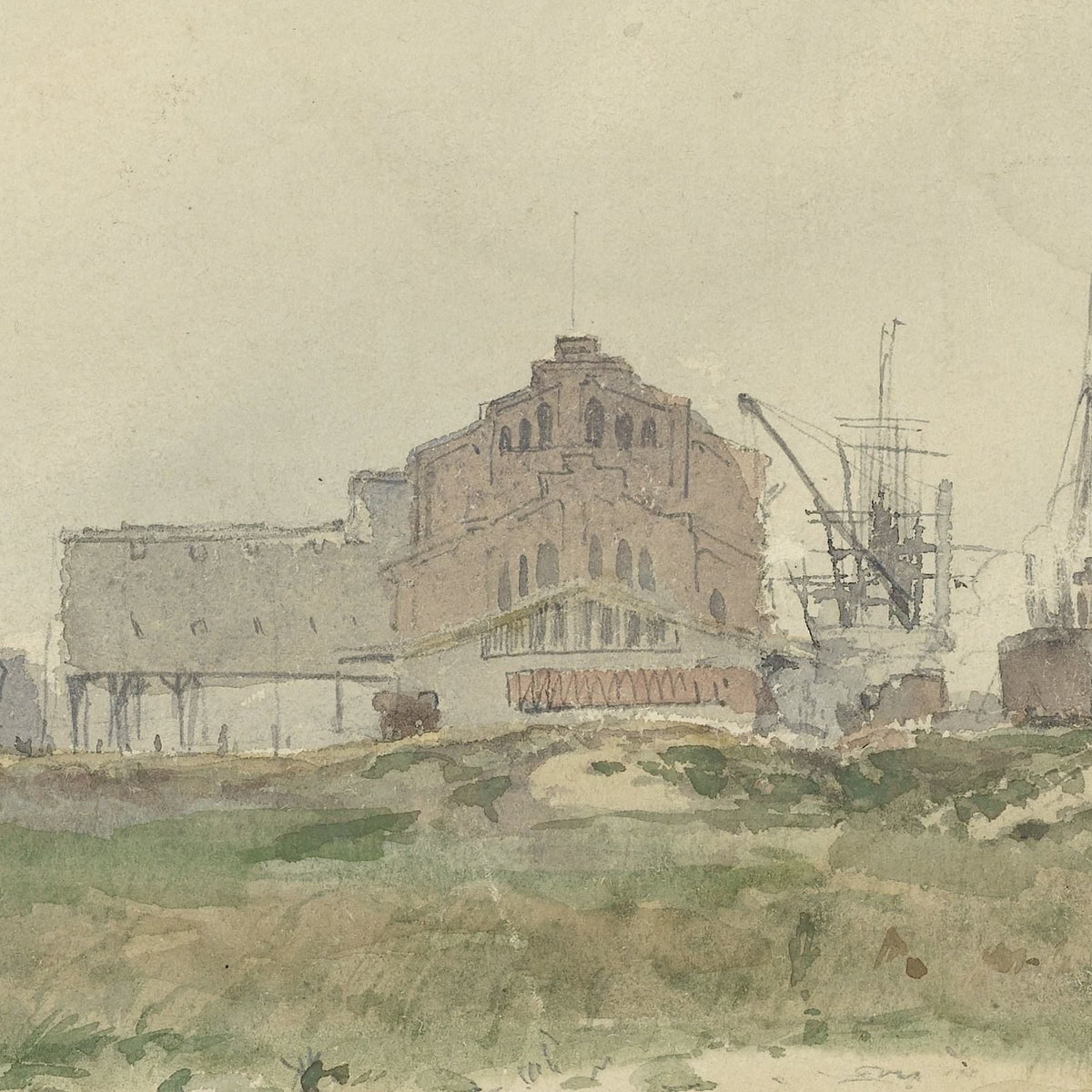 Handelskade, Amsterdam - Jan Hoynck van Papendrecht - Artwork detail