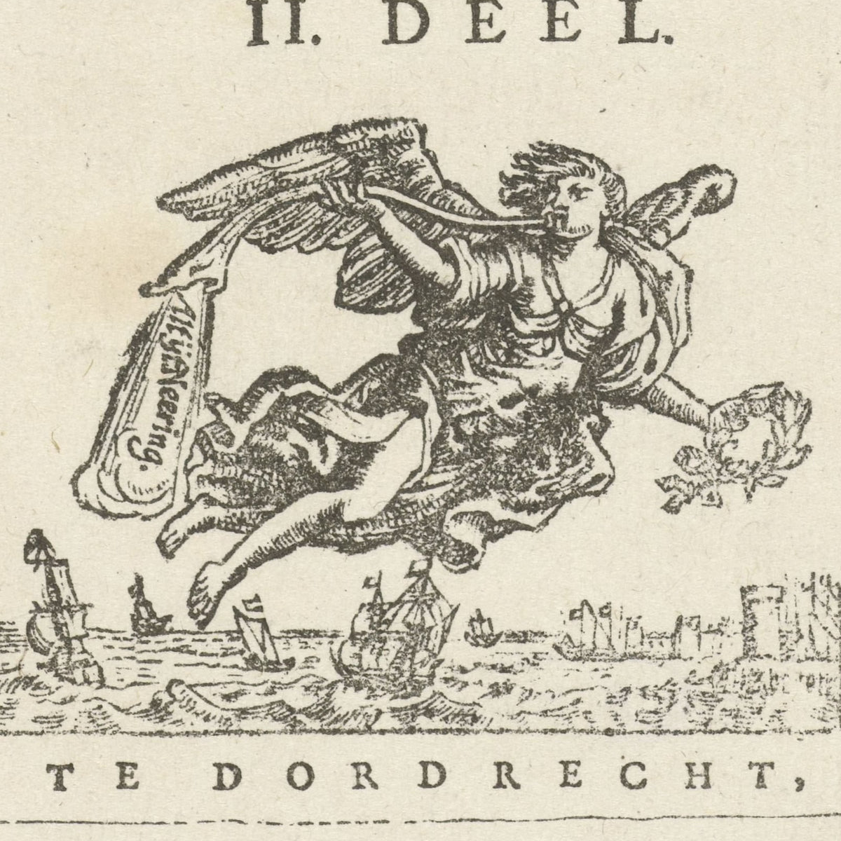 Title Page for Spicilegium - Arnold Houbraken - Artwork detail
