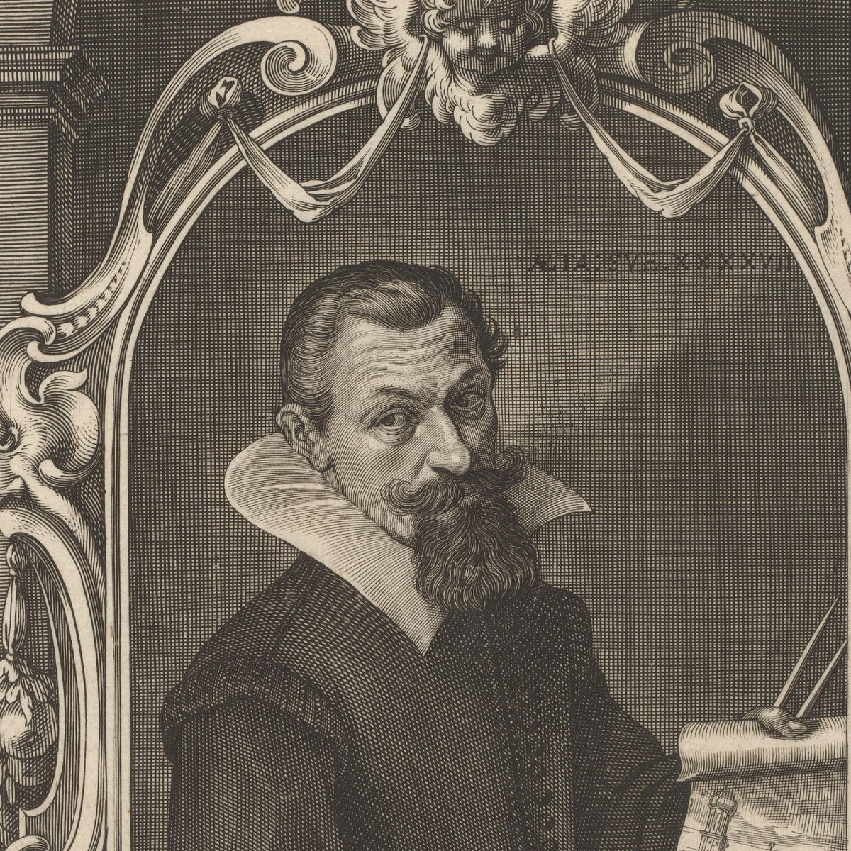 Portret van Elias Holl op 47-jarige leeftijd - Lucas Kilian - Artwork detail