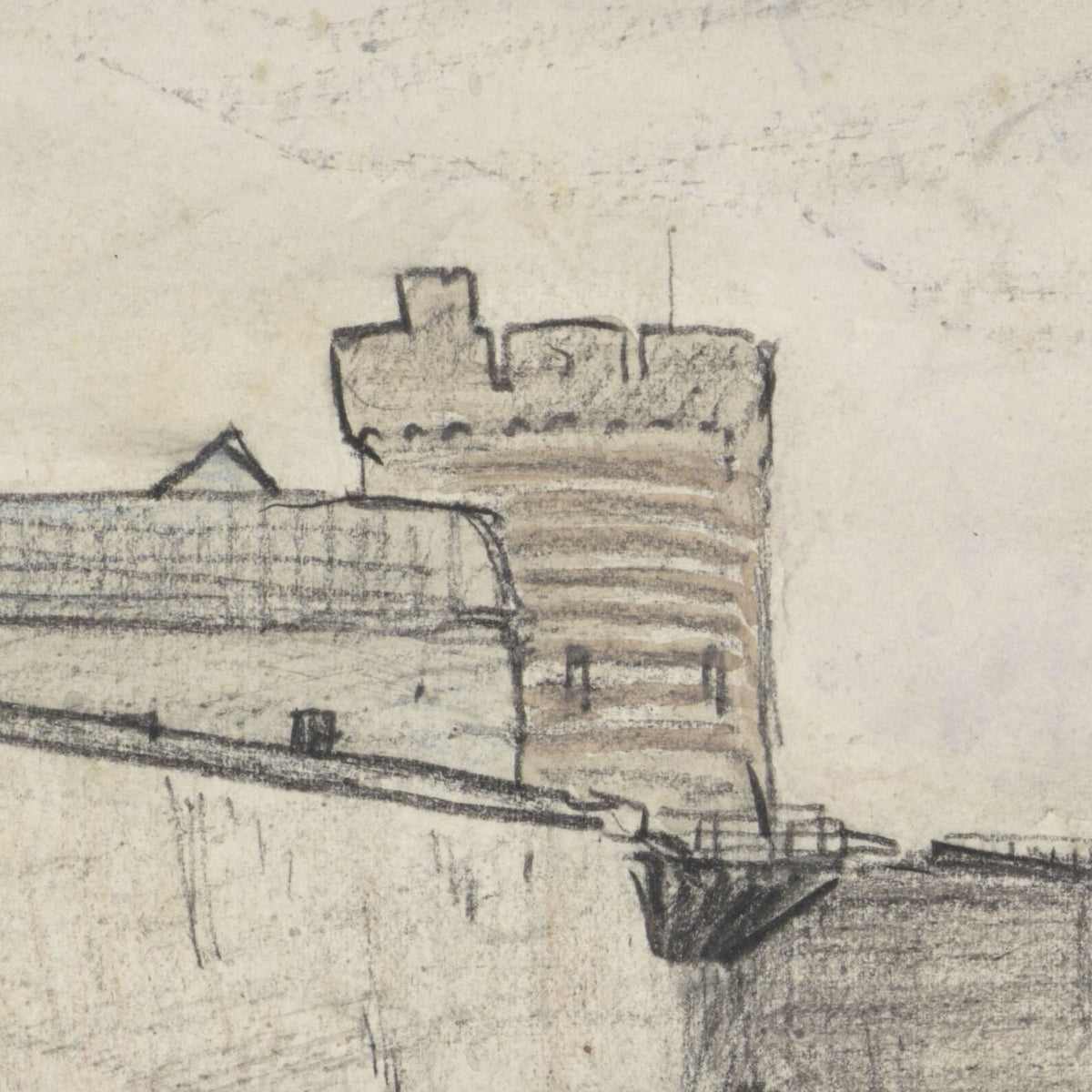 Wallen te Vlissingen - Adolf le Comte - Artwork detail