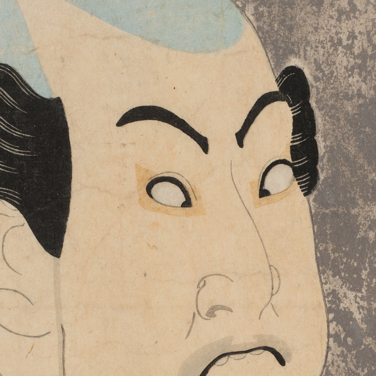 Actor Tanimura Torazō as Washizuka Happeiji - Tōshūsai Sharaku - Artwork detail