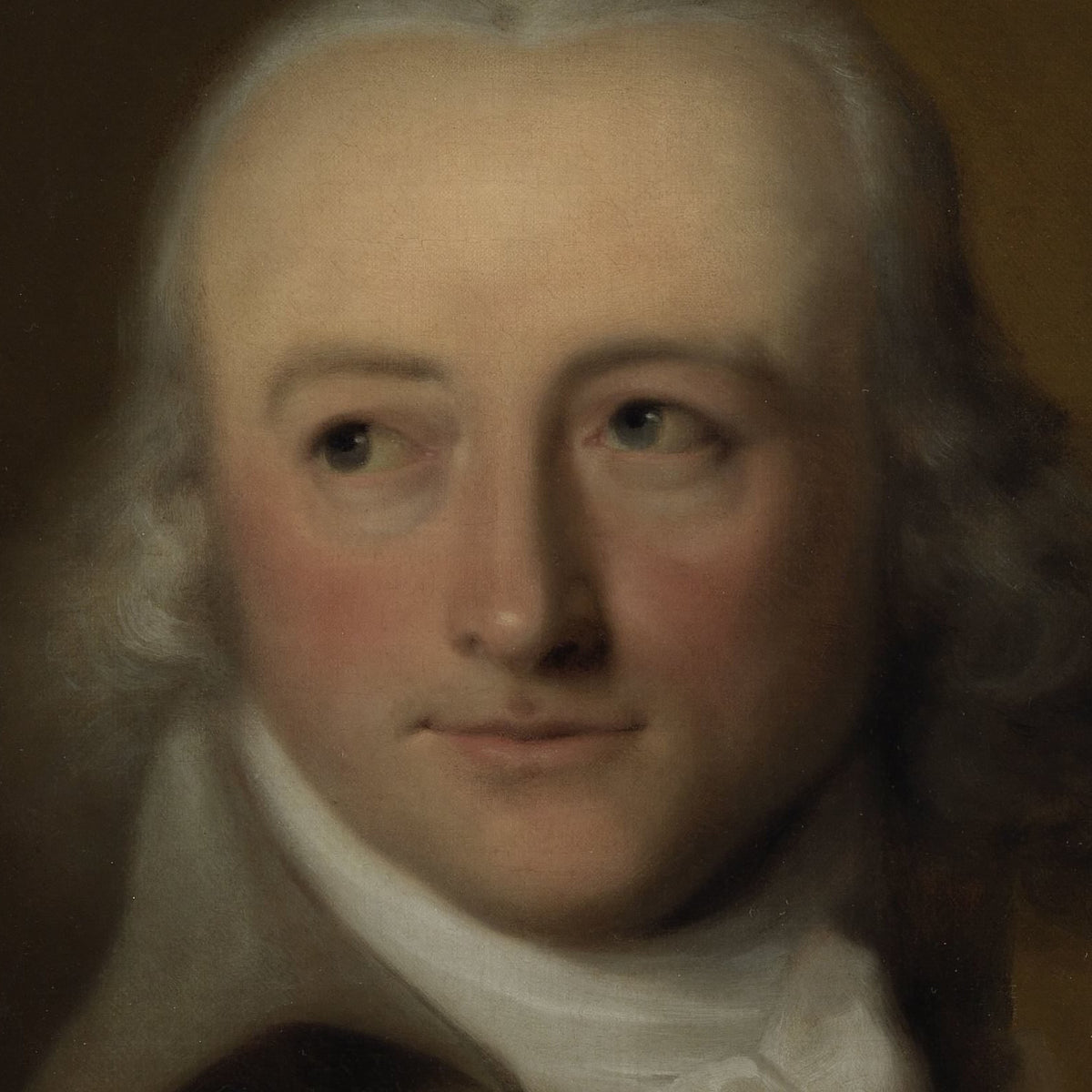 Portrait of Leonardus van der Voort - Johan Bernard Scheffer - Artwork detail