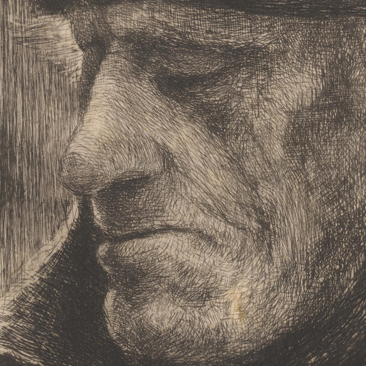 Hoofd van een oude visser - Philip Zilcken - Artwork detail