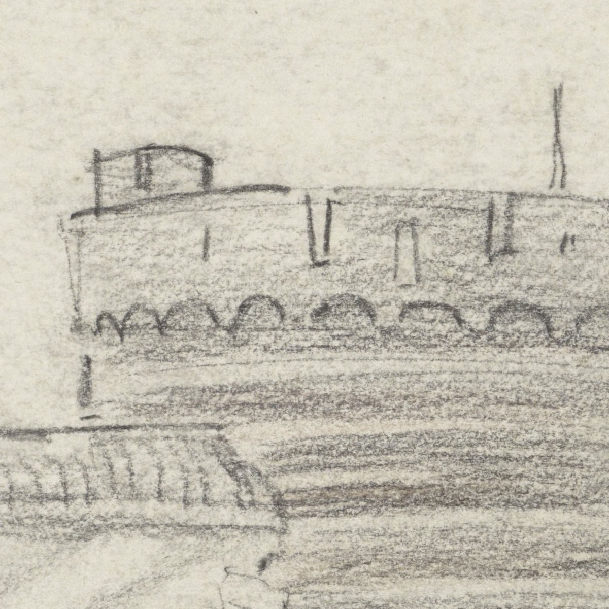 Bolwerk te Vlissingen - Adolf le Comte - Artwork detail