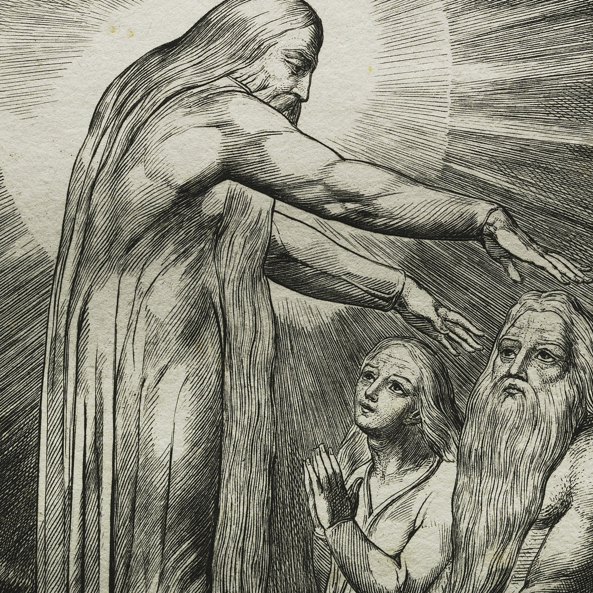 I Have Heard Thee (The Book of Job) - William Blake - Artwork detail