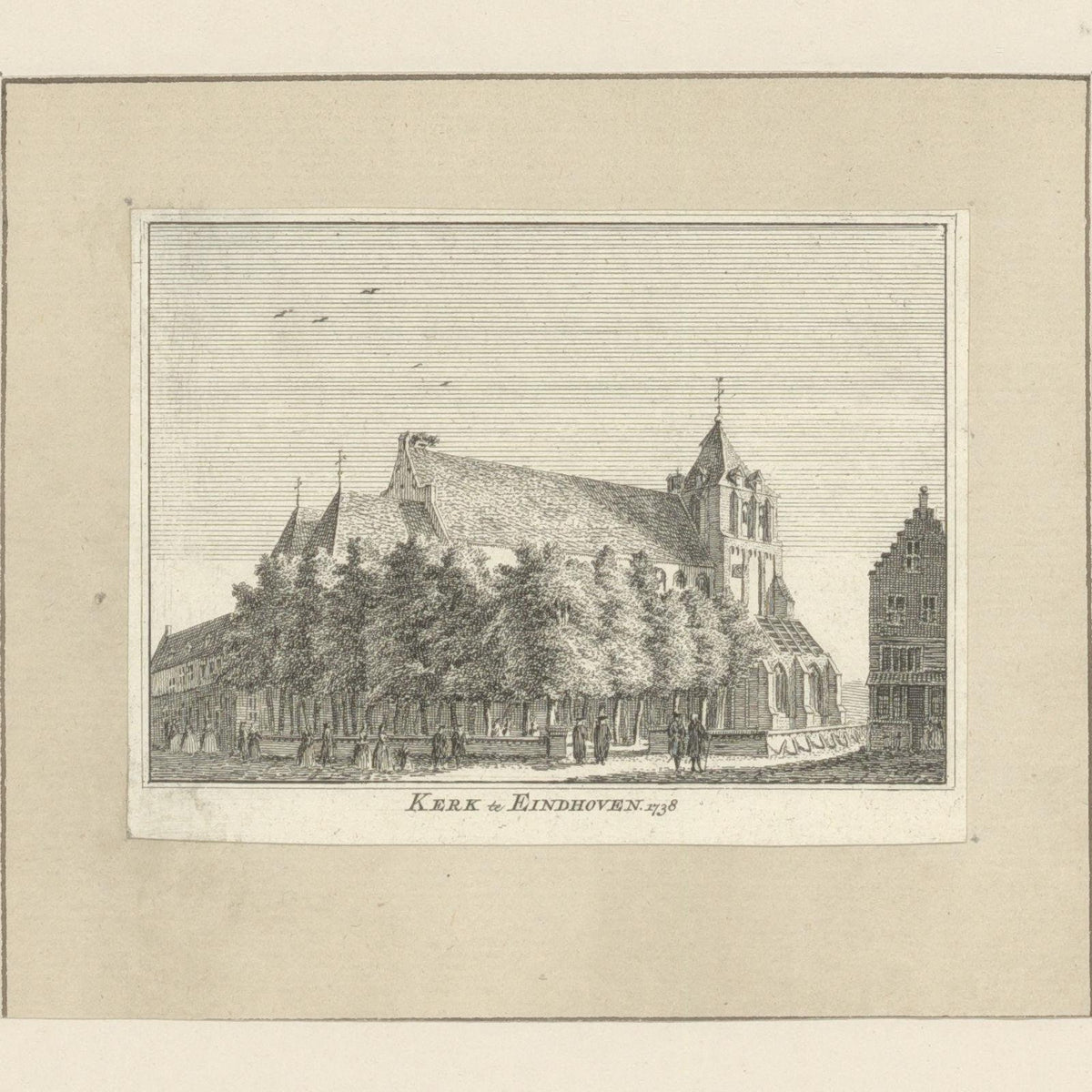 Kerk te Eindhoven - Hendrik Spilman - Artwork detail