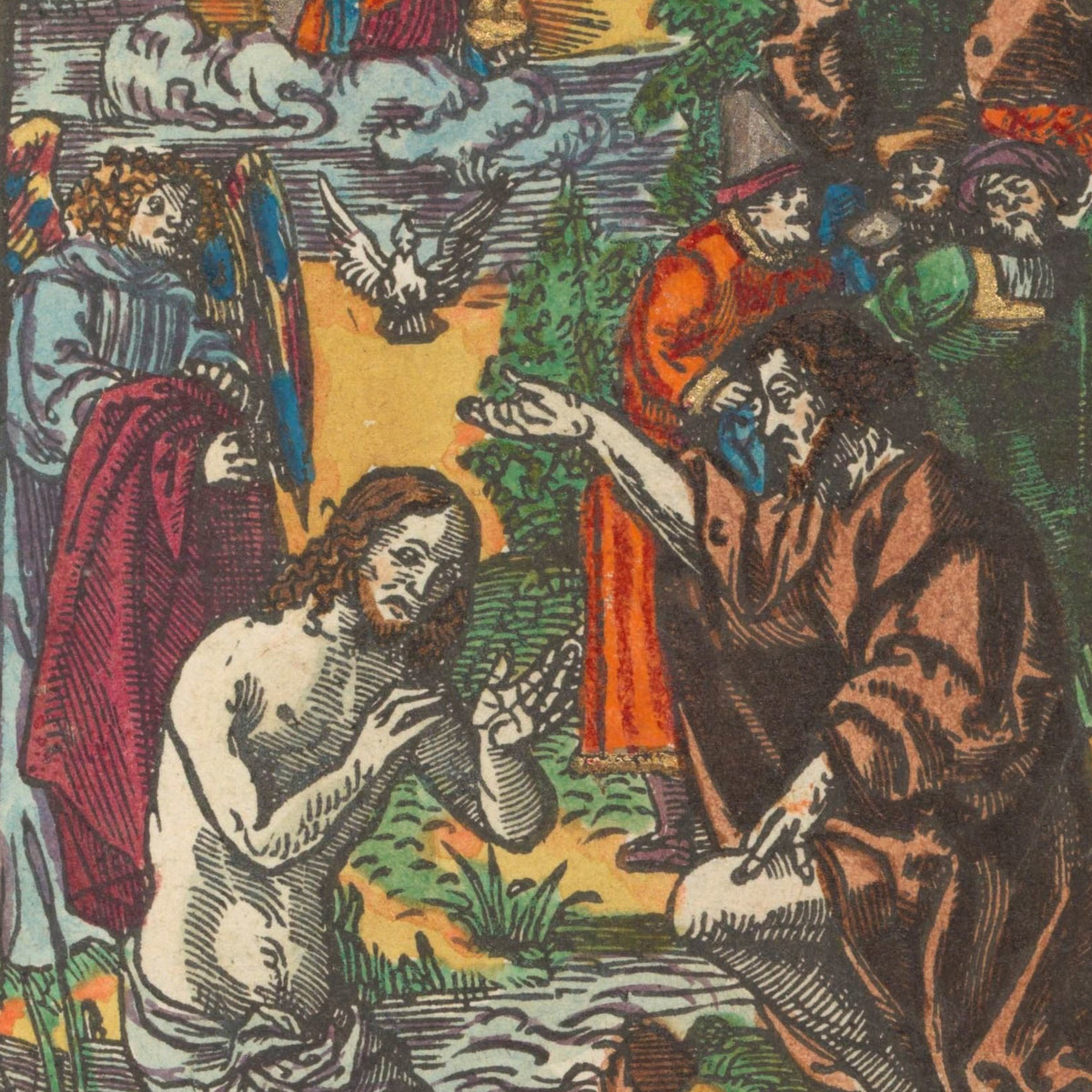 Doop van Christus - Doen Pietersz. - Artwork detail
