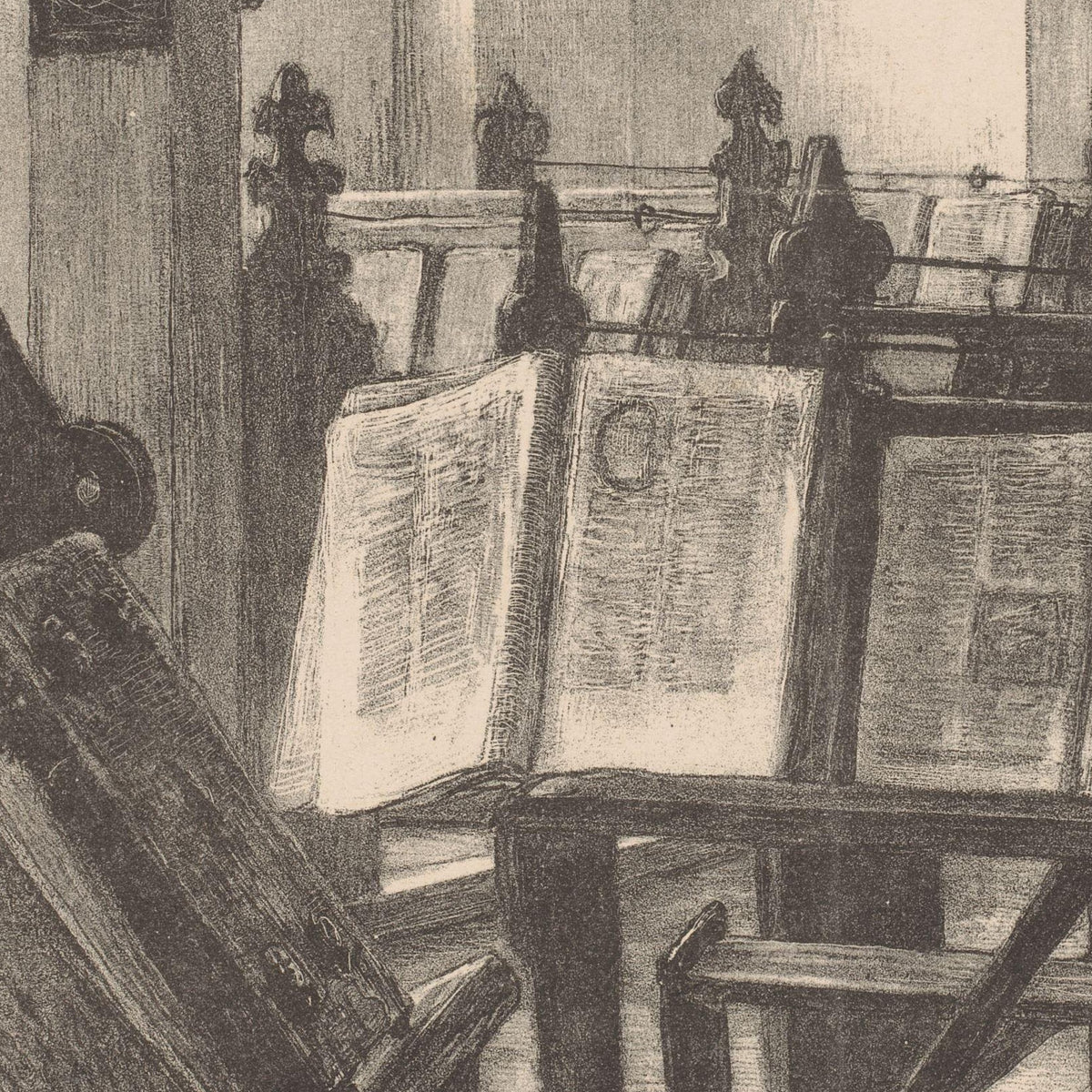 De Librije te Zutfen - Jan Veth - Artwork detail