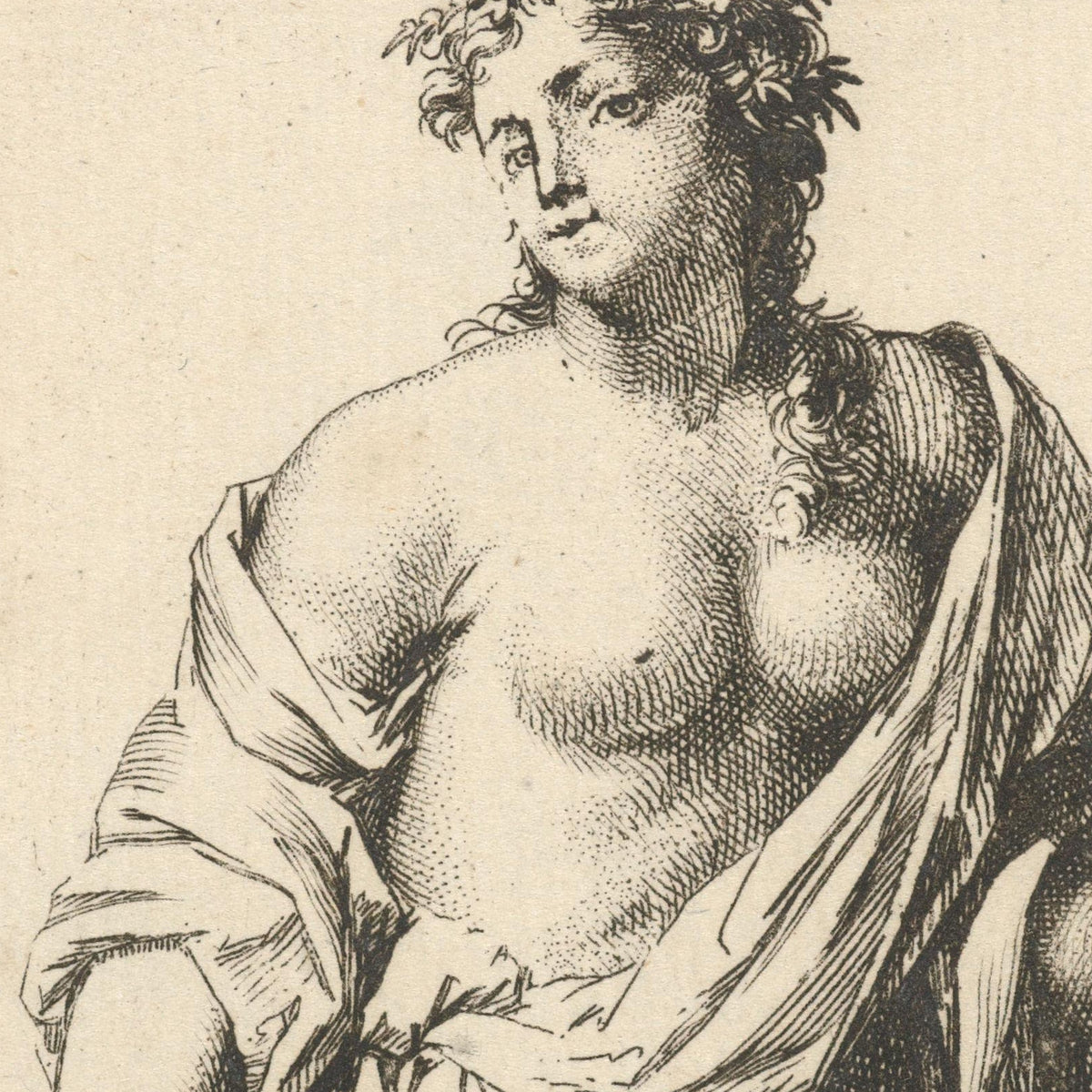 Personification of Charity - Leonard Schenk - Artwork detail