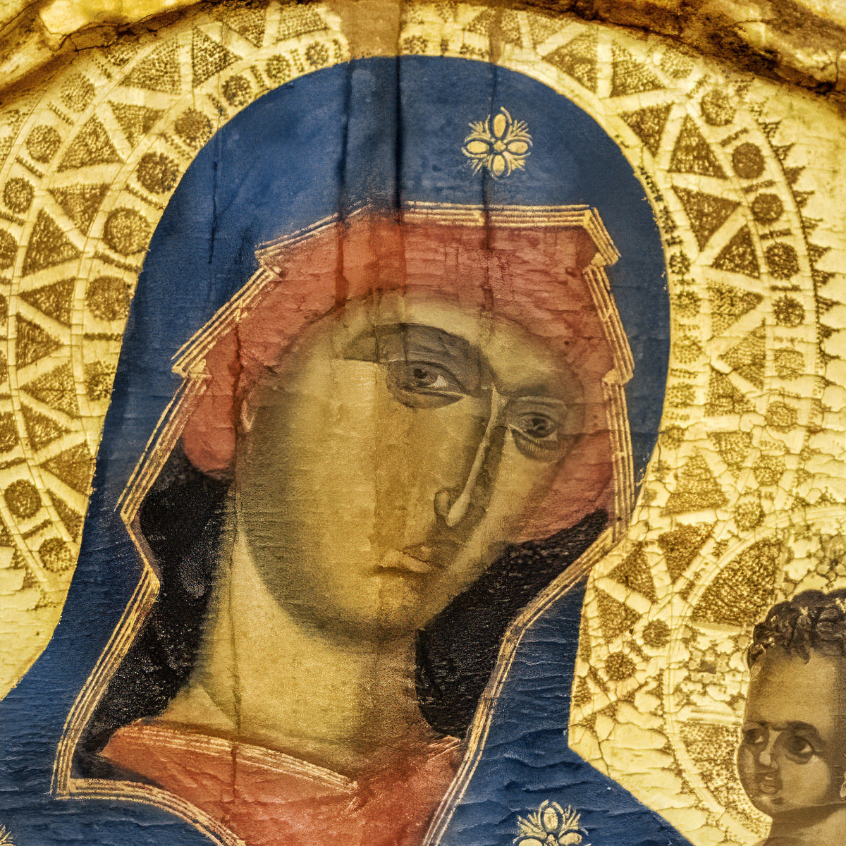 Madonna and Child with Saints - Italian (Venetian) Painter - Artwork detail
