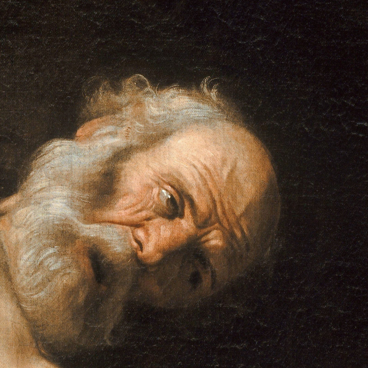 Crucifixion of Saint Peter - Caravaggio - Artwork detail
