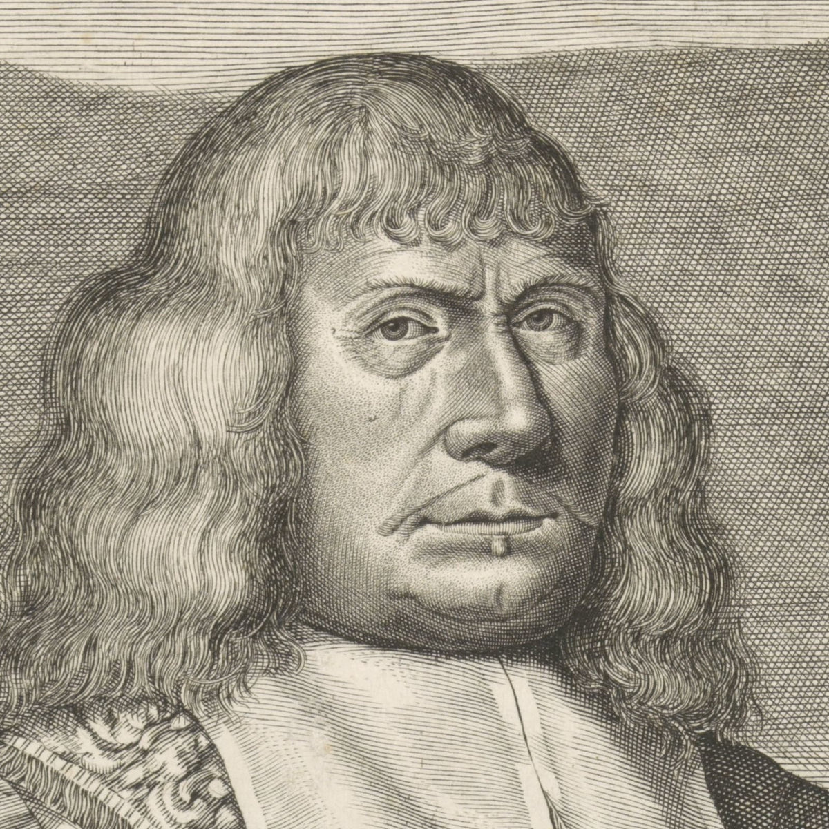 Portret van Volkert Schram, Vice-admiraal van Holland en West-Friesland - Jan Veenhuysen - Artwork detail